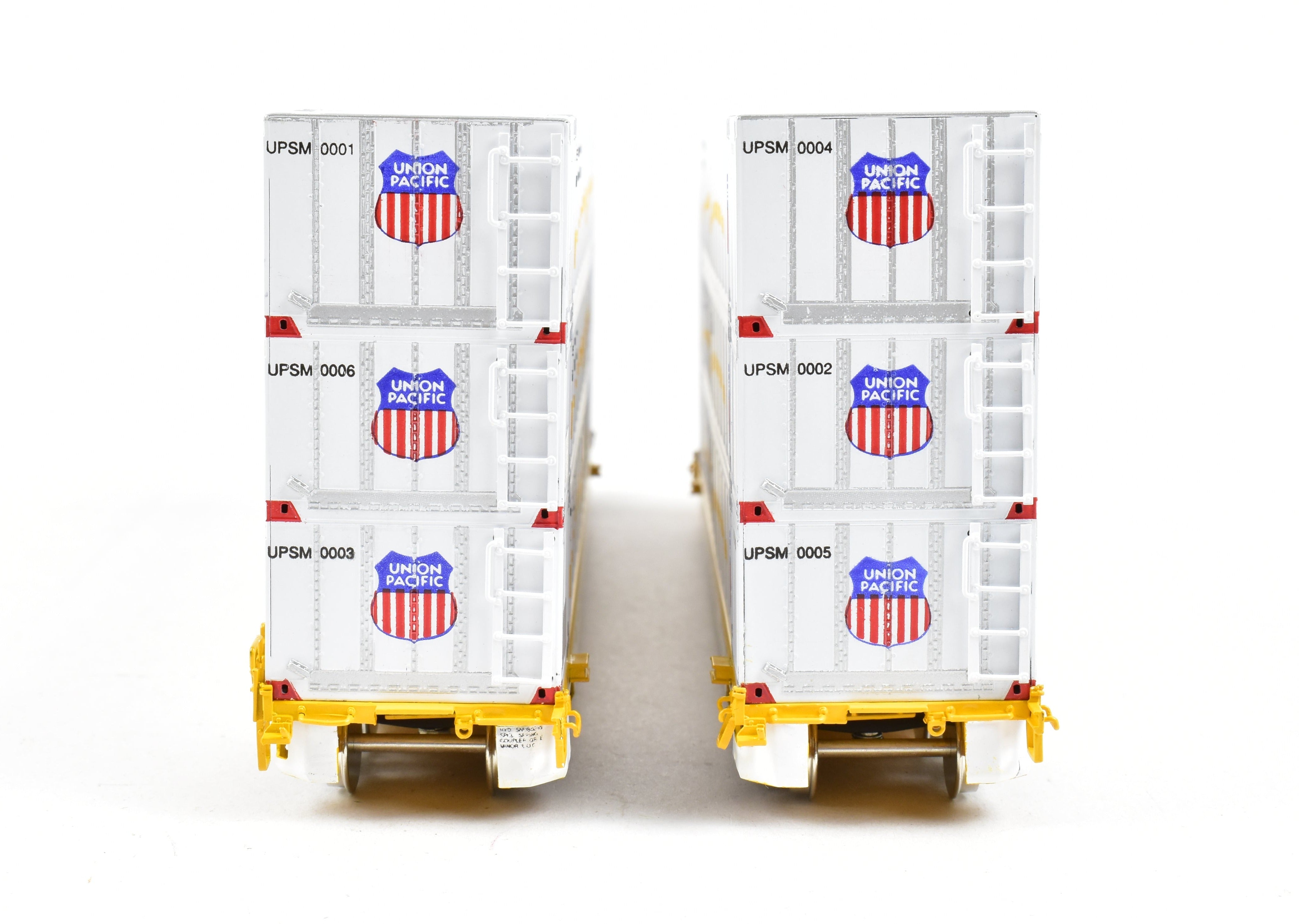 HO Brass Union Pacific Triple Stack Smart Car No. 252002A/B by Overland Models