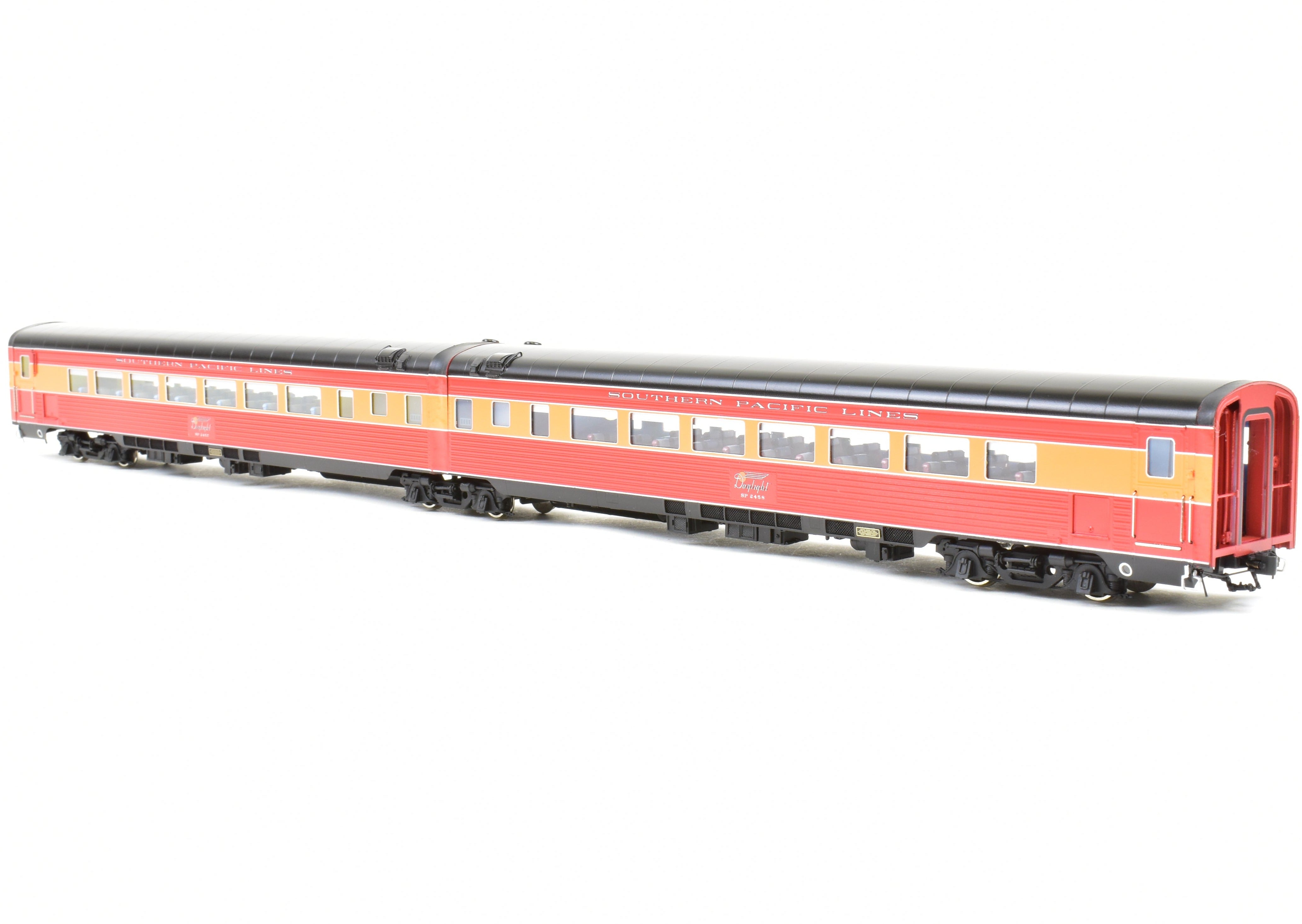High - Quality HO Scale Brass Model Train CON CIL - Challenger Imports SP - Southern Pacific 1941 Morning Daylight 16 - Car Complete Full Train Set Along with 10 - Car Set and Two 3 - Car Add - On Sets FP
