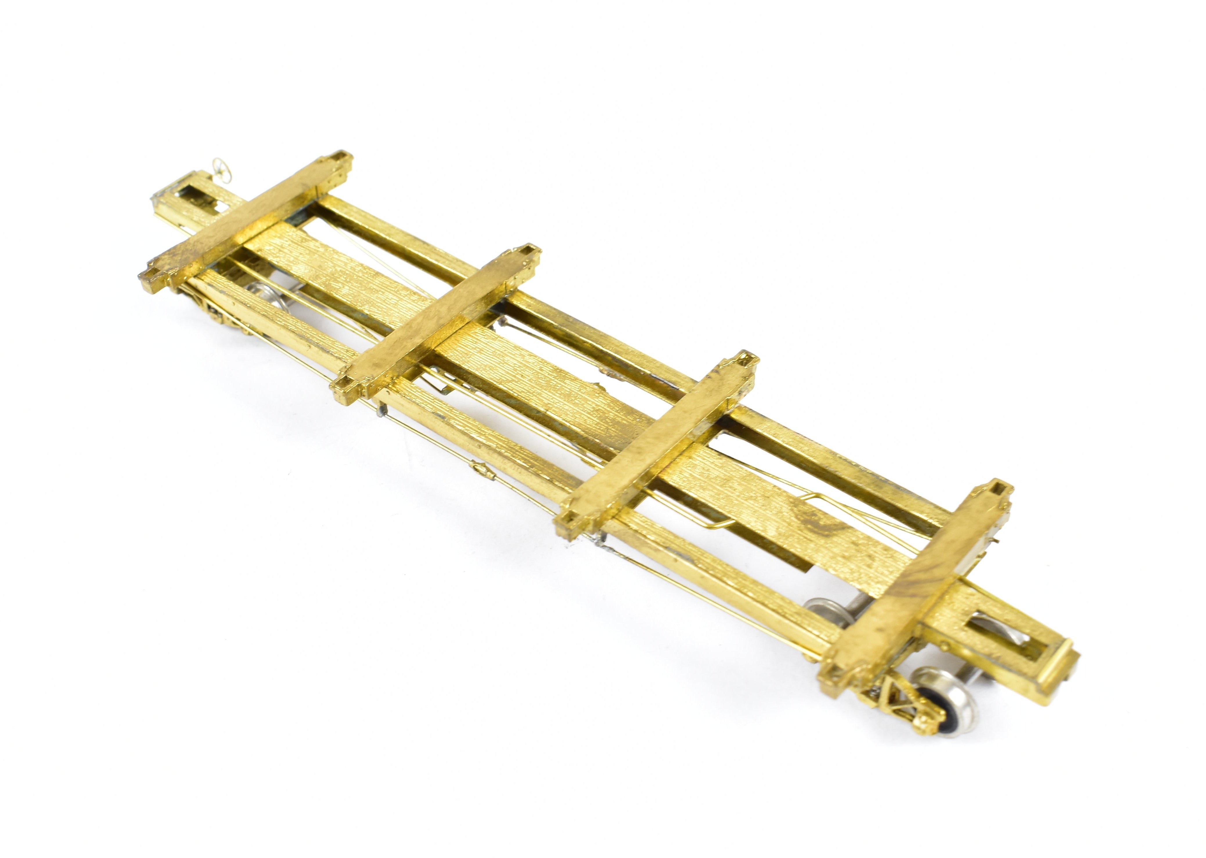 HOn3 Brass Oriental Limited Narrow Gauge Log Car with Spare Parts