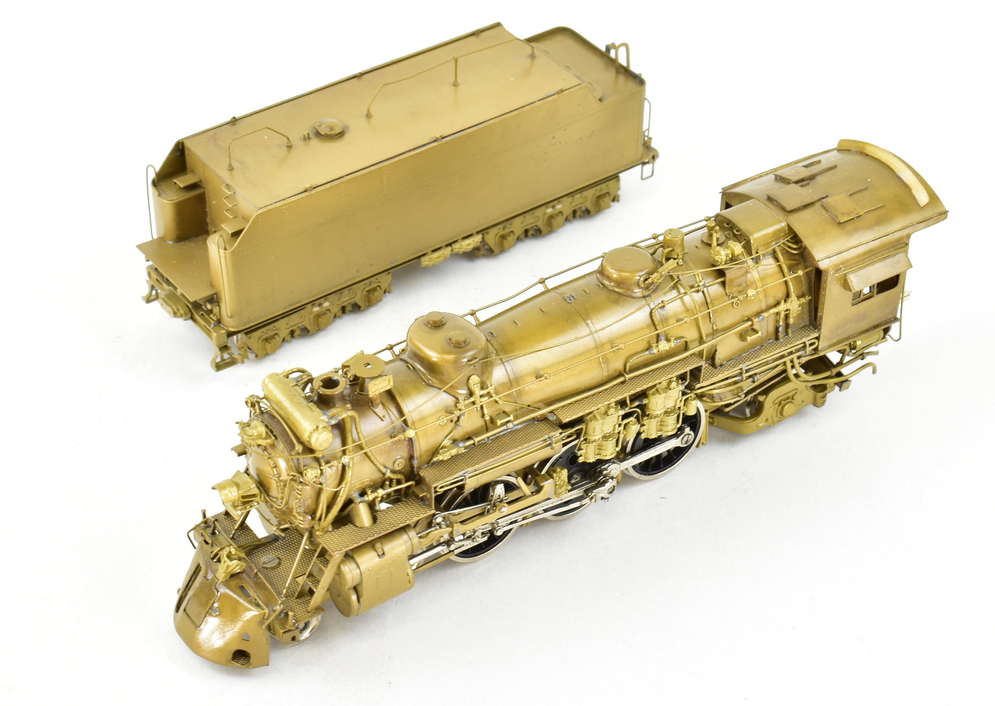 HO Brass Hallmark Models Missouri Pacific 6600 Class 4-6-2 Pacific Locomotive