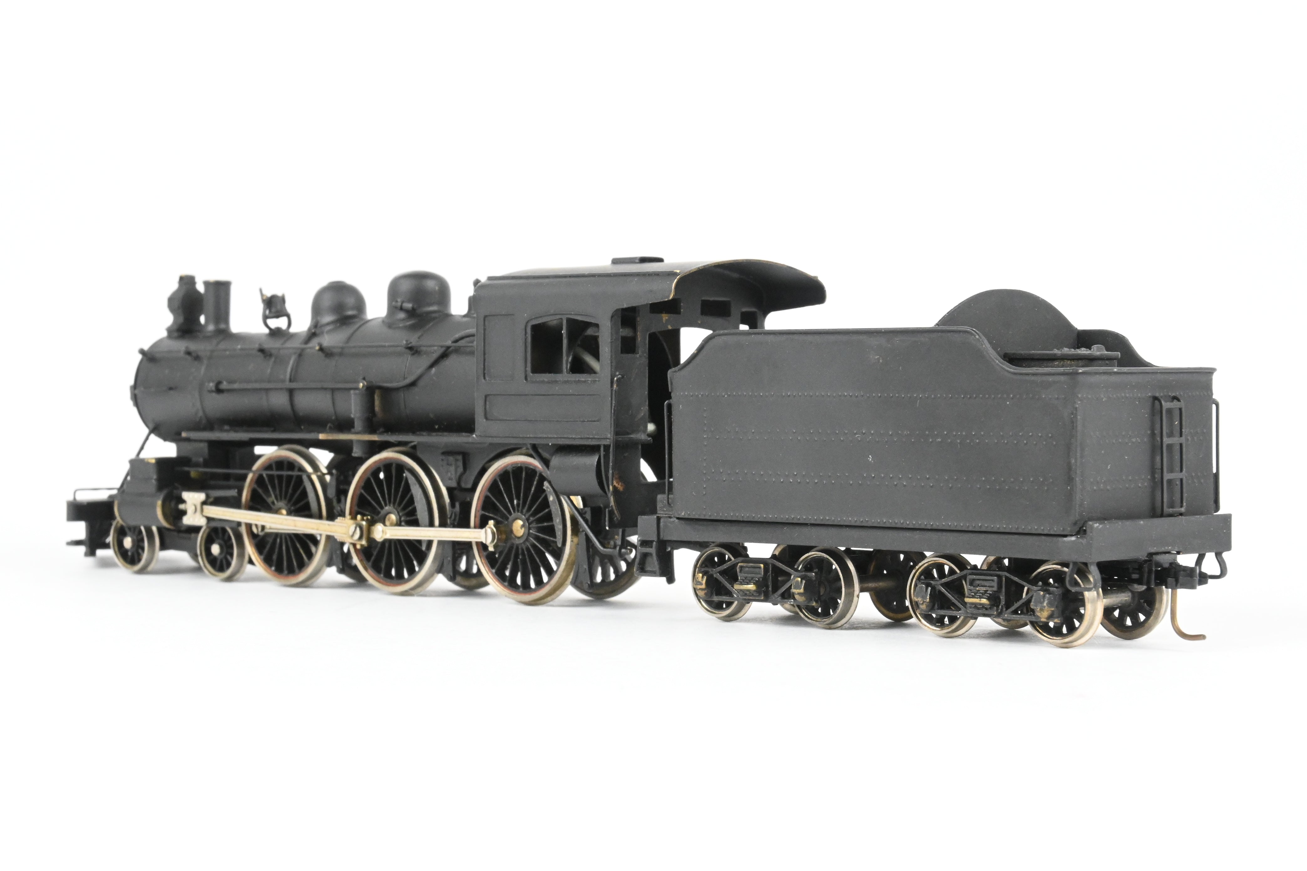 HO Scale Brass Ken Kidder Lake Shore & Michigan Southern (LS&MS) - New York Central (NYC) 4-6-0 Custom Painted and Unlettered Model Train