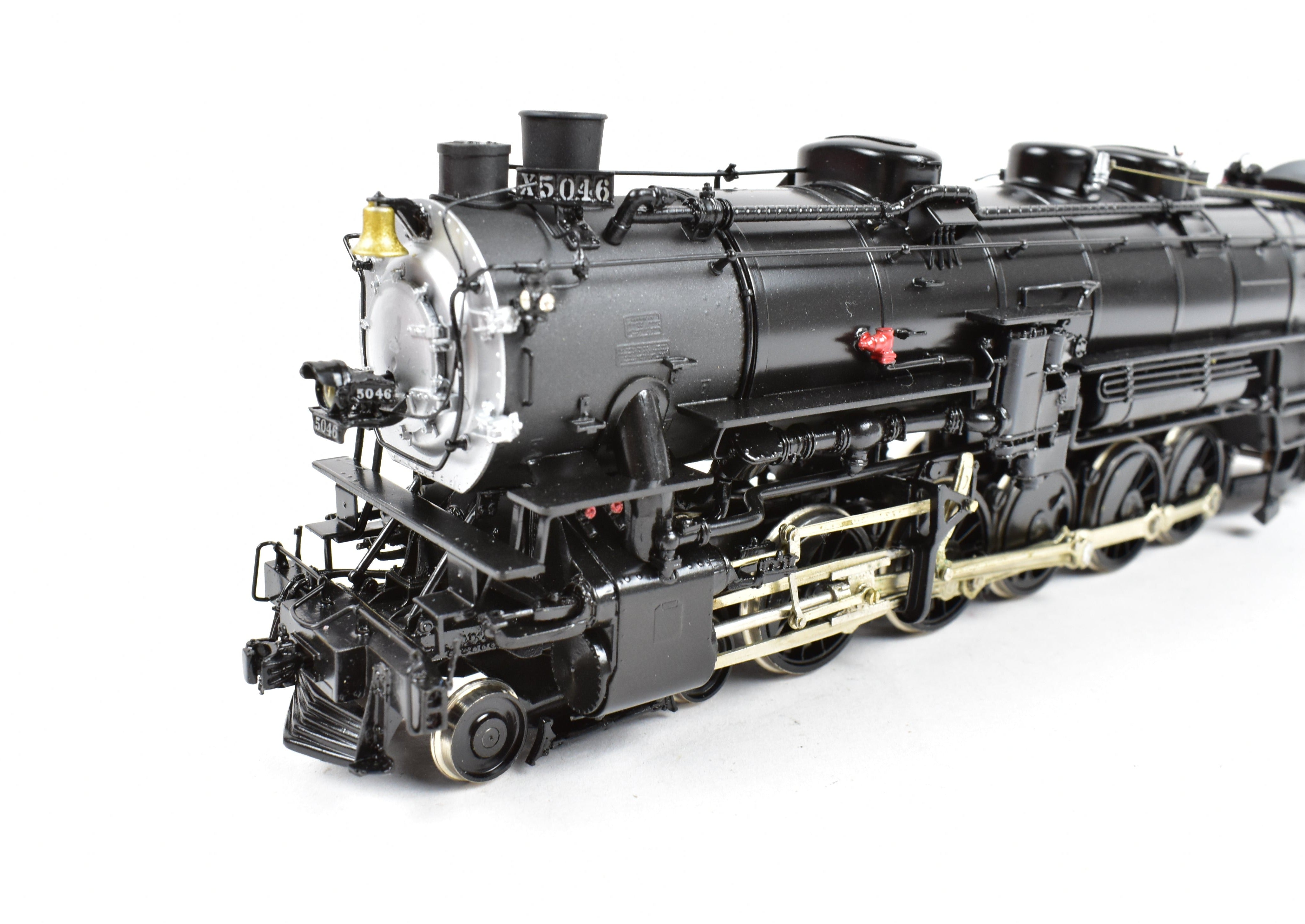 HO Scale Brass Southern Pacific Class SP - 2 4 - 10 - 2 1950s Pro - Painted Model by Key Imports
