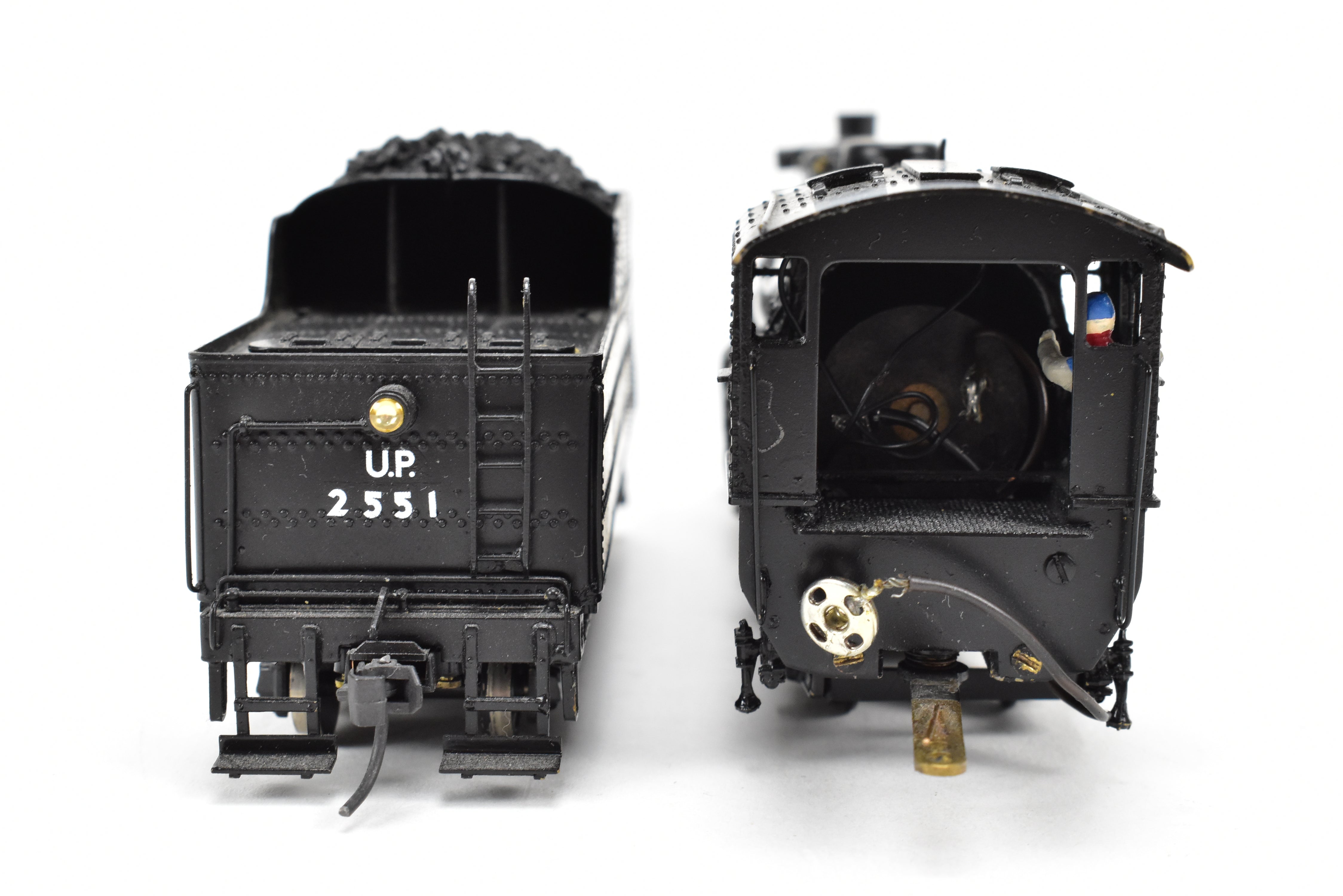 HO Scale Brass PFM - United Union Pacific USRA 2-8-2 #2551 with Can Motor Upgrade