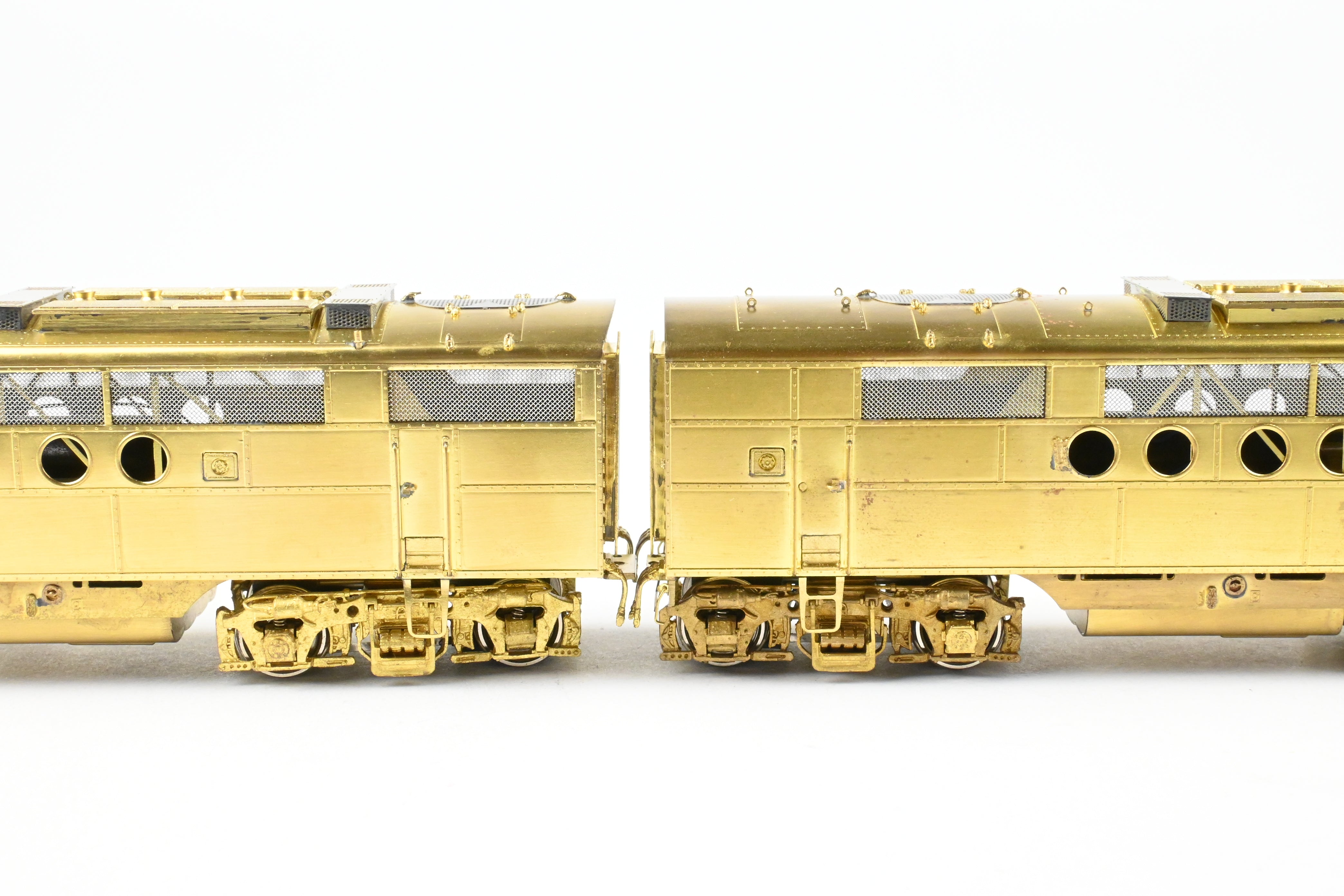 HO Scale Brass Model Train Set by Overland Models Inc. - DL&W Lackawanna EMD FT A/FTS B/FT A Set