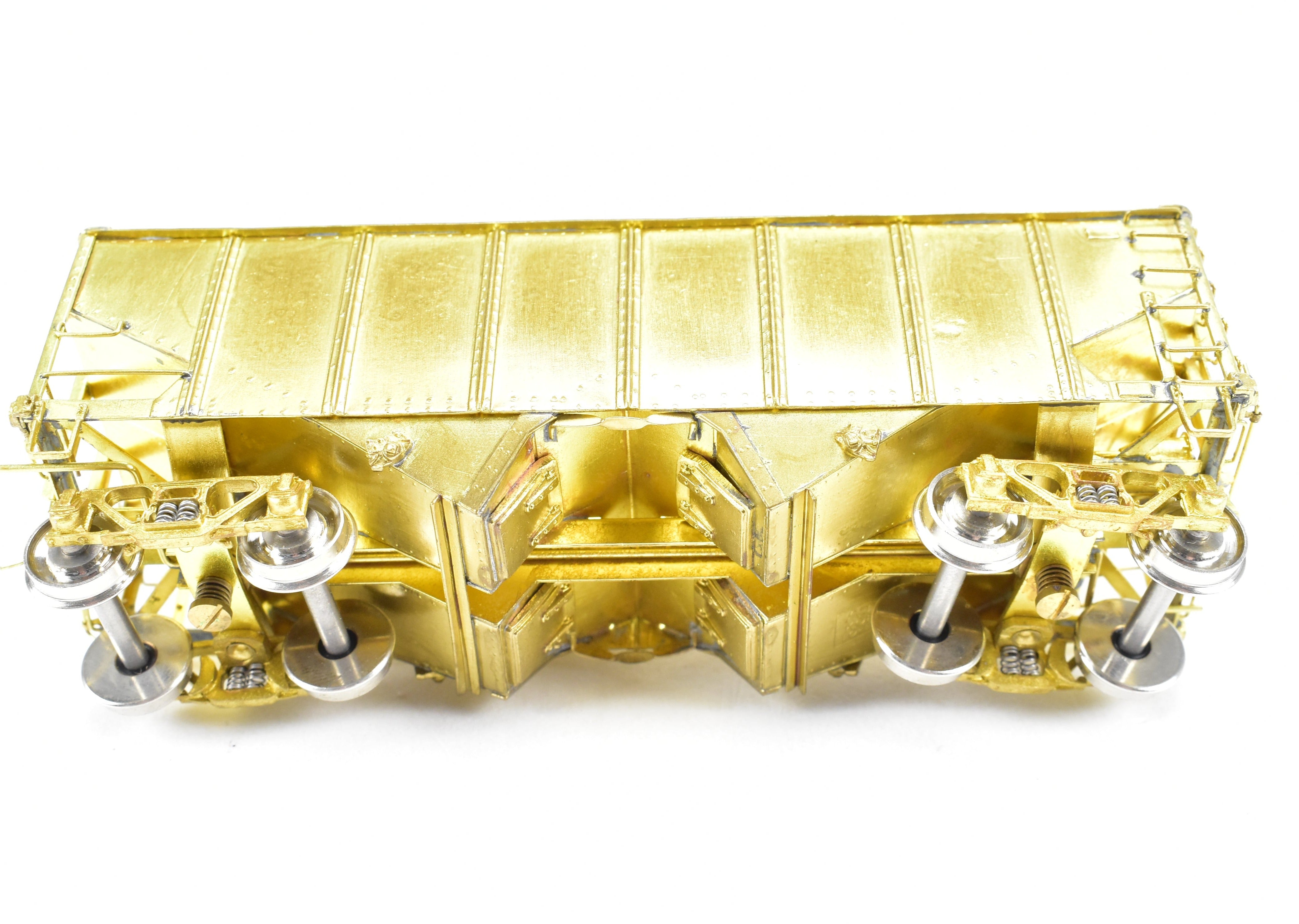 HO Brass OMI - Overland Models' Modified USRA 2-Bay Hopper Cars