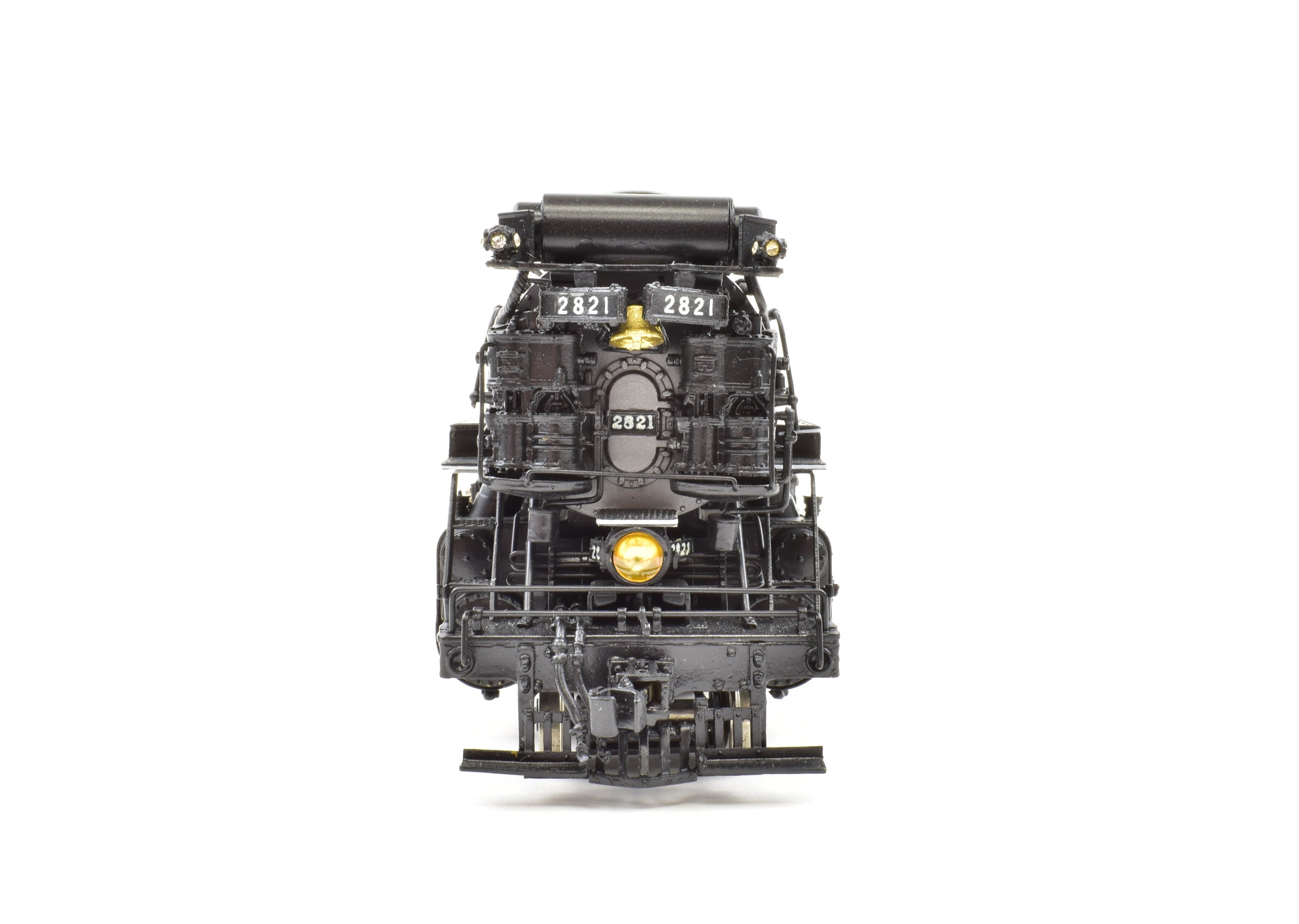 Highly Detailed HO Scale Brass Pacific Fast Mail Model - United C&O Chesapeake & Ohio 2-8-2 K-3 Mikado Crown Model with Pro-Paint #2821 from 1978