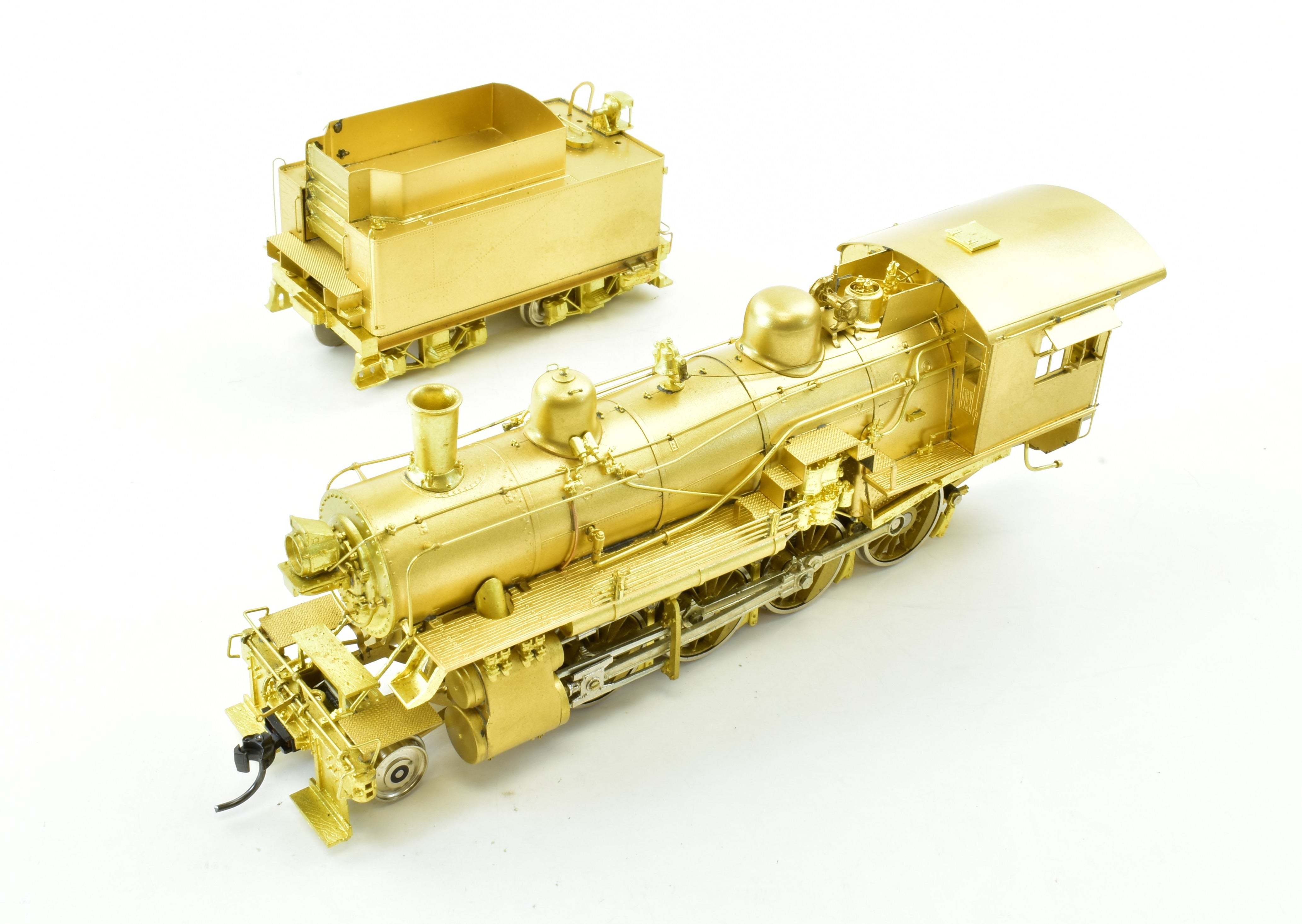 HO Scale Brass Model Train Engine - W&R Enterprises NP Northern Pacific Y - 2 2 - 8 - 0 Steam Locomotive