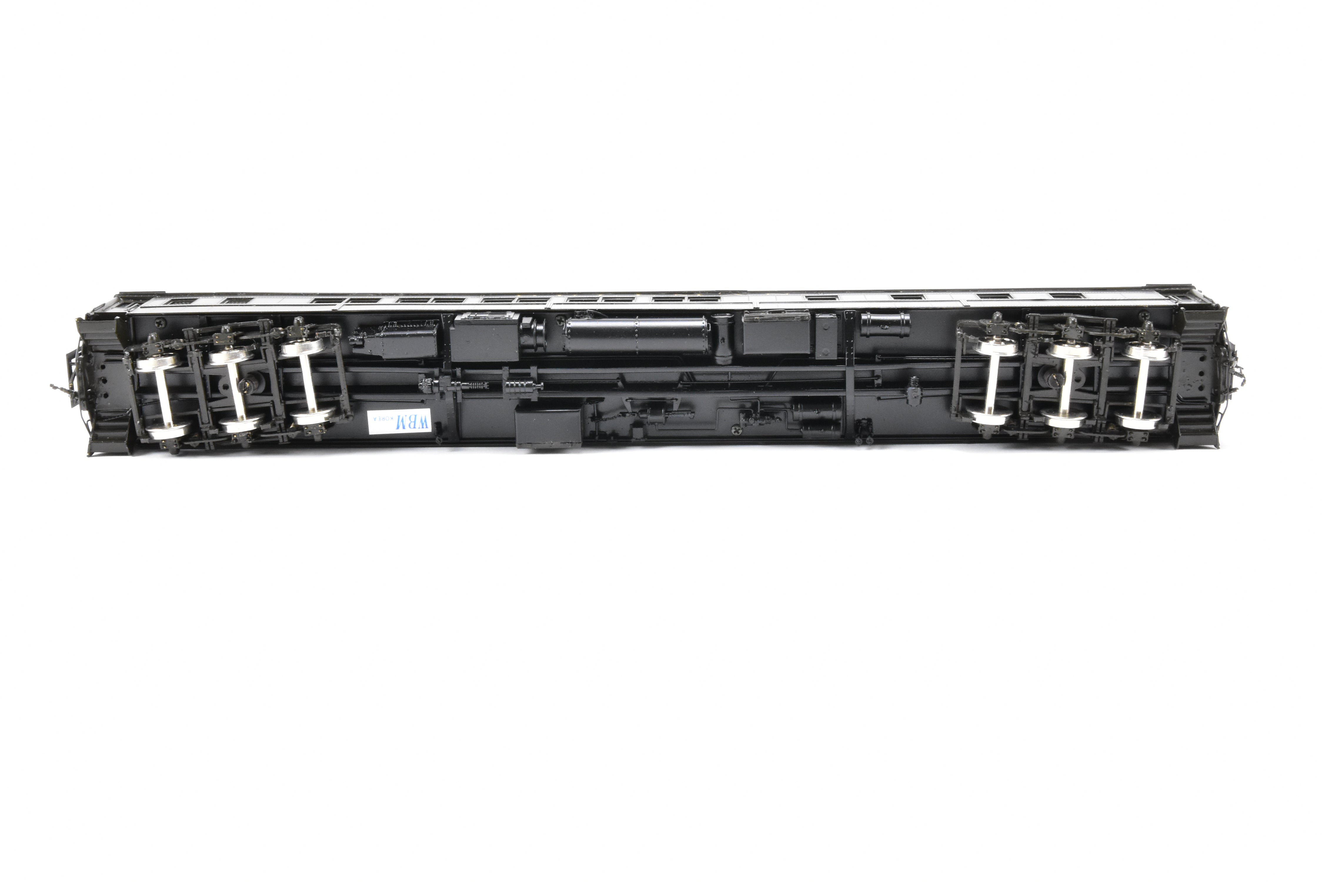 HO Scale Brass Precision Scale Co. Pullman 80-Foot Sleeper Model with 10-1-2 Plan 3585a, Featuring Mechanical Air Brine Equipment and Factory Lettering for Pullman