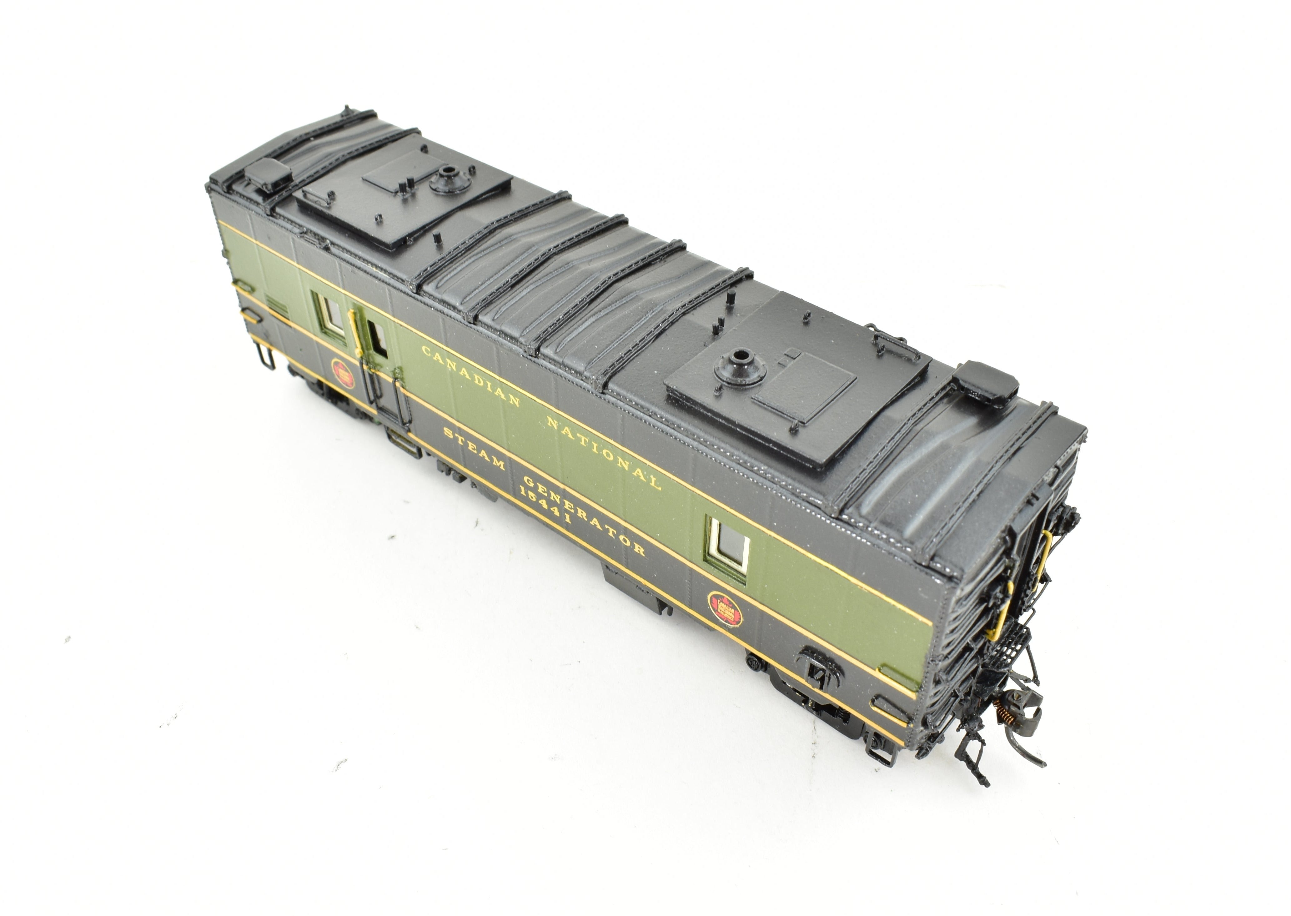 HO Scale Brass OMI - Overland Models, Inc. Custom - Painted Steam Heater Car for Canadian National Railway (CNR)
