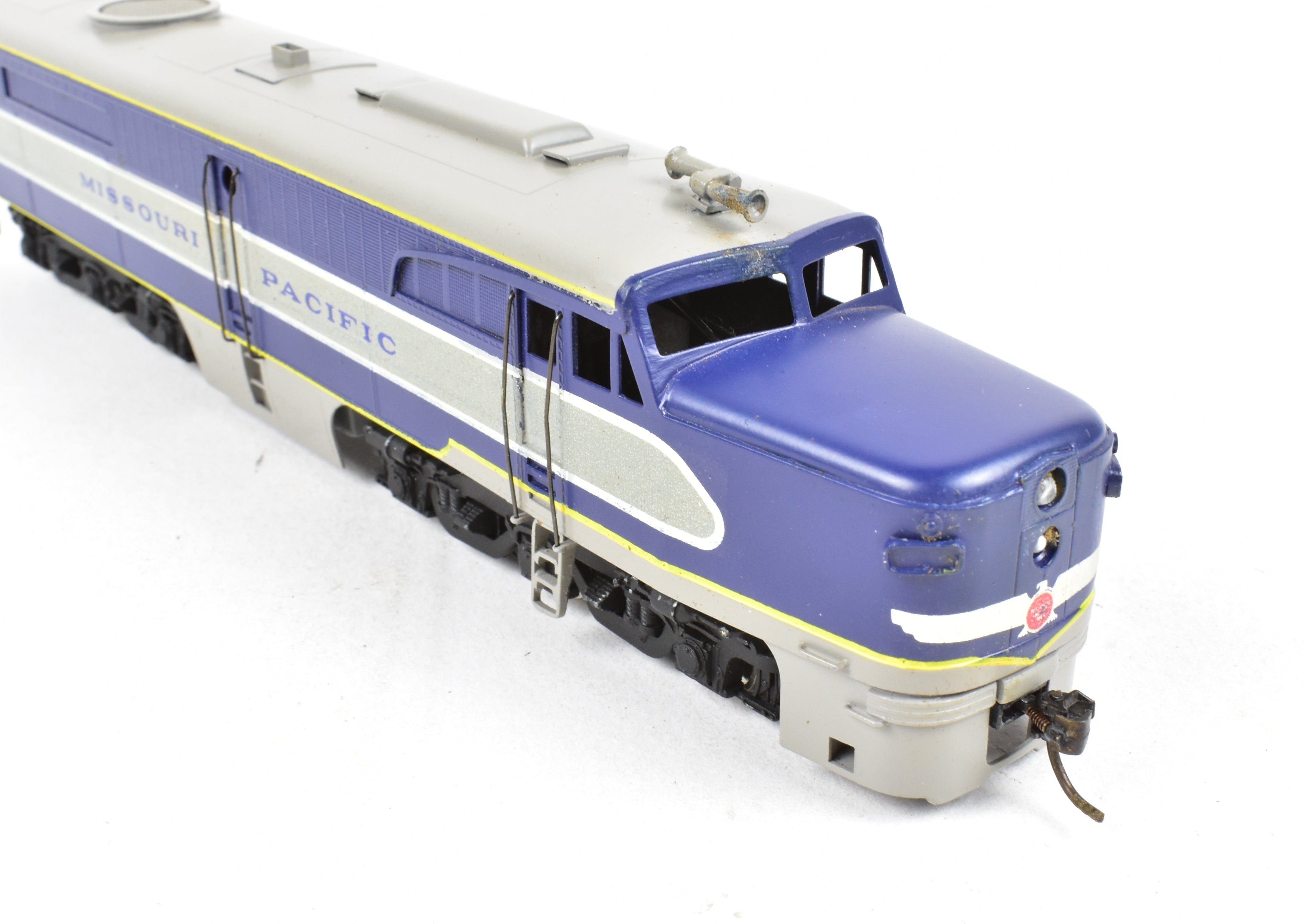 HO Scale Brass Balboa Missouri Pacific PA - 1 A - B - A Locomotive Set in As - Is Condition