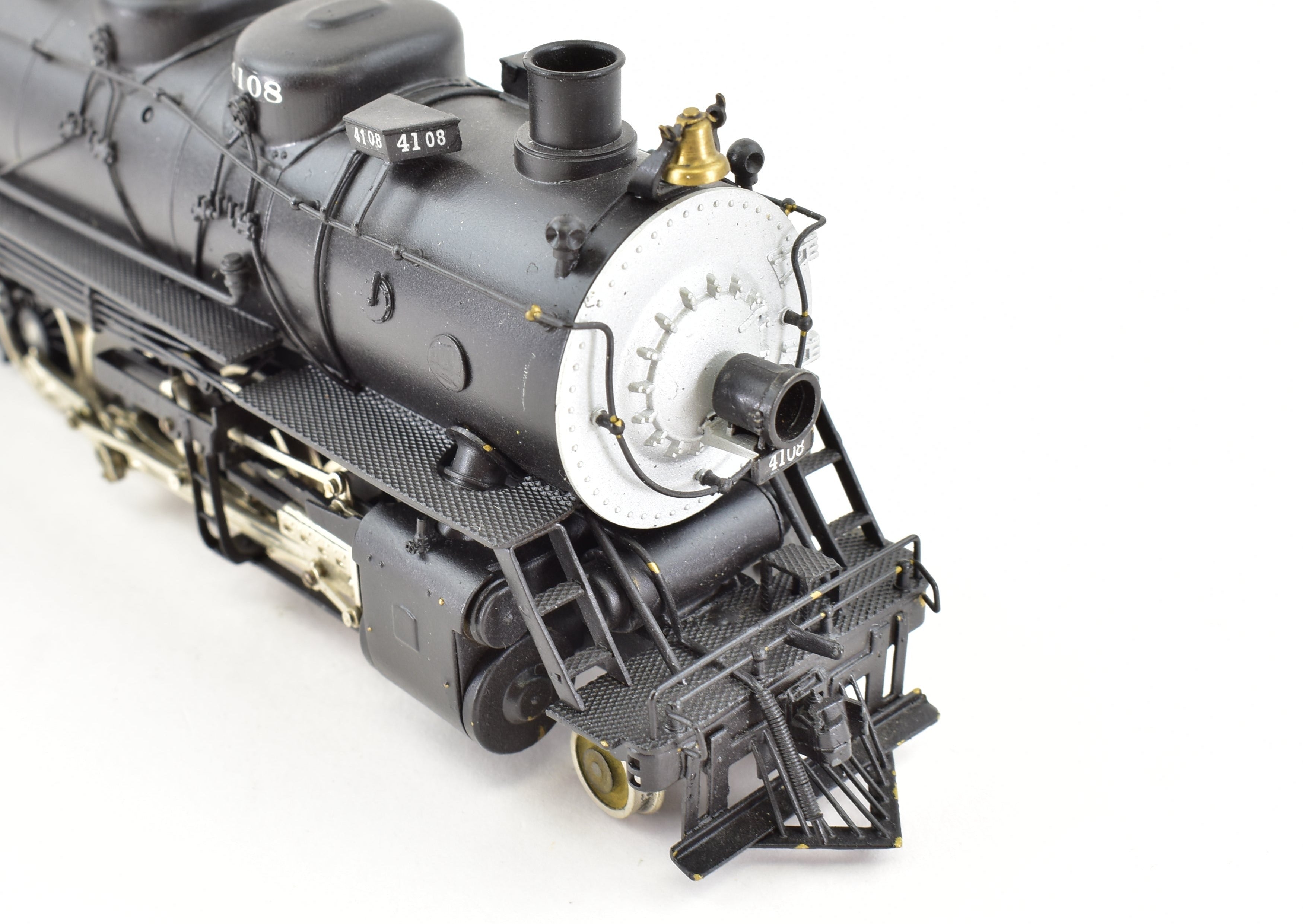 High - Quality HO Scale Brass PFM - United ATSF Santa Fe 2 - 8 - 4 Berkshire Custom - Painted Model Train