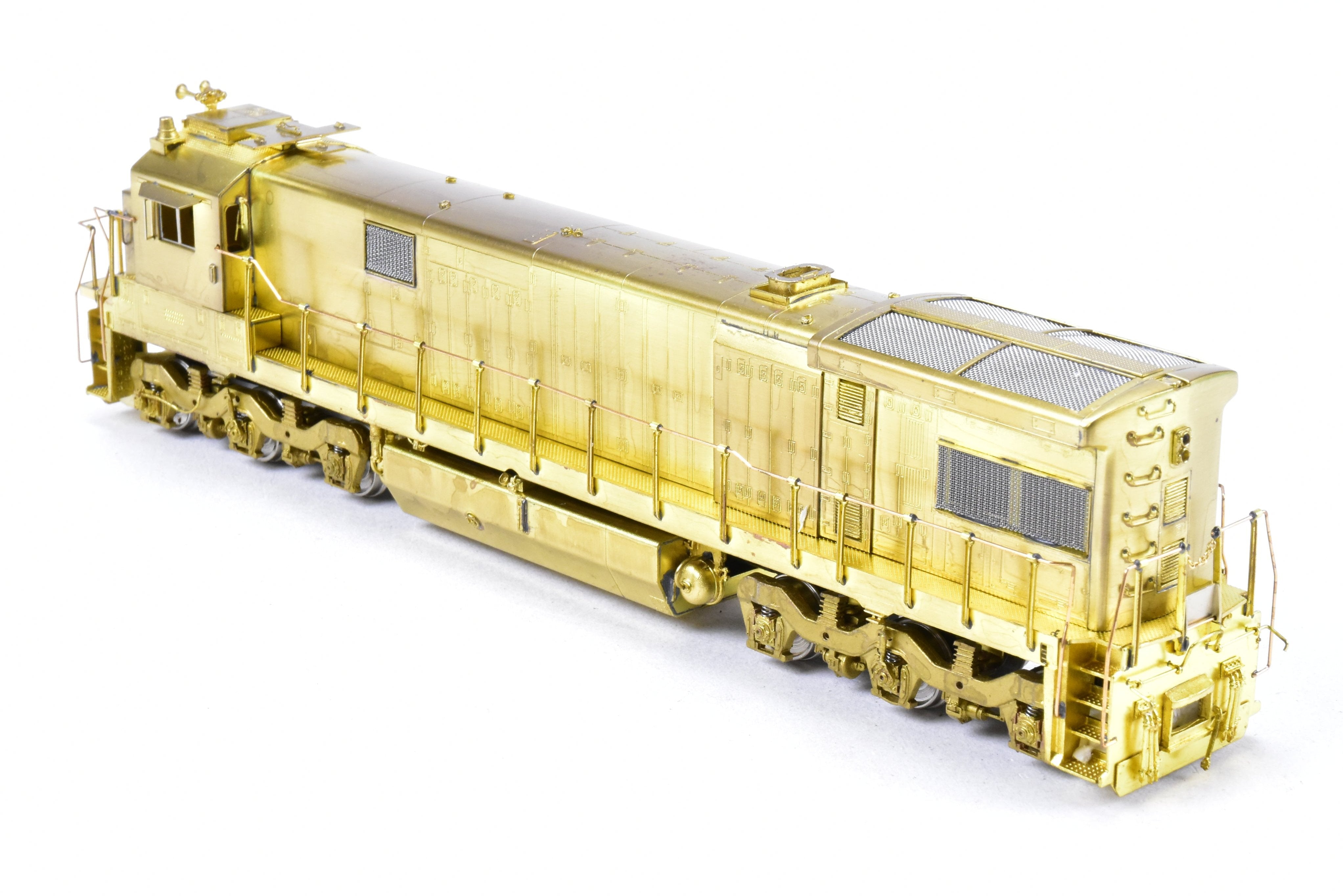HO Scale Brass Locomotive Model - Overland Models, Inc. ATSF - Santa Fe GE U36C Rebuilt #9500