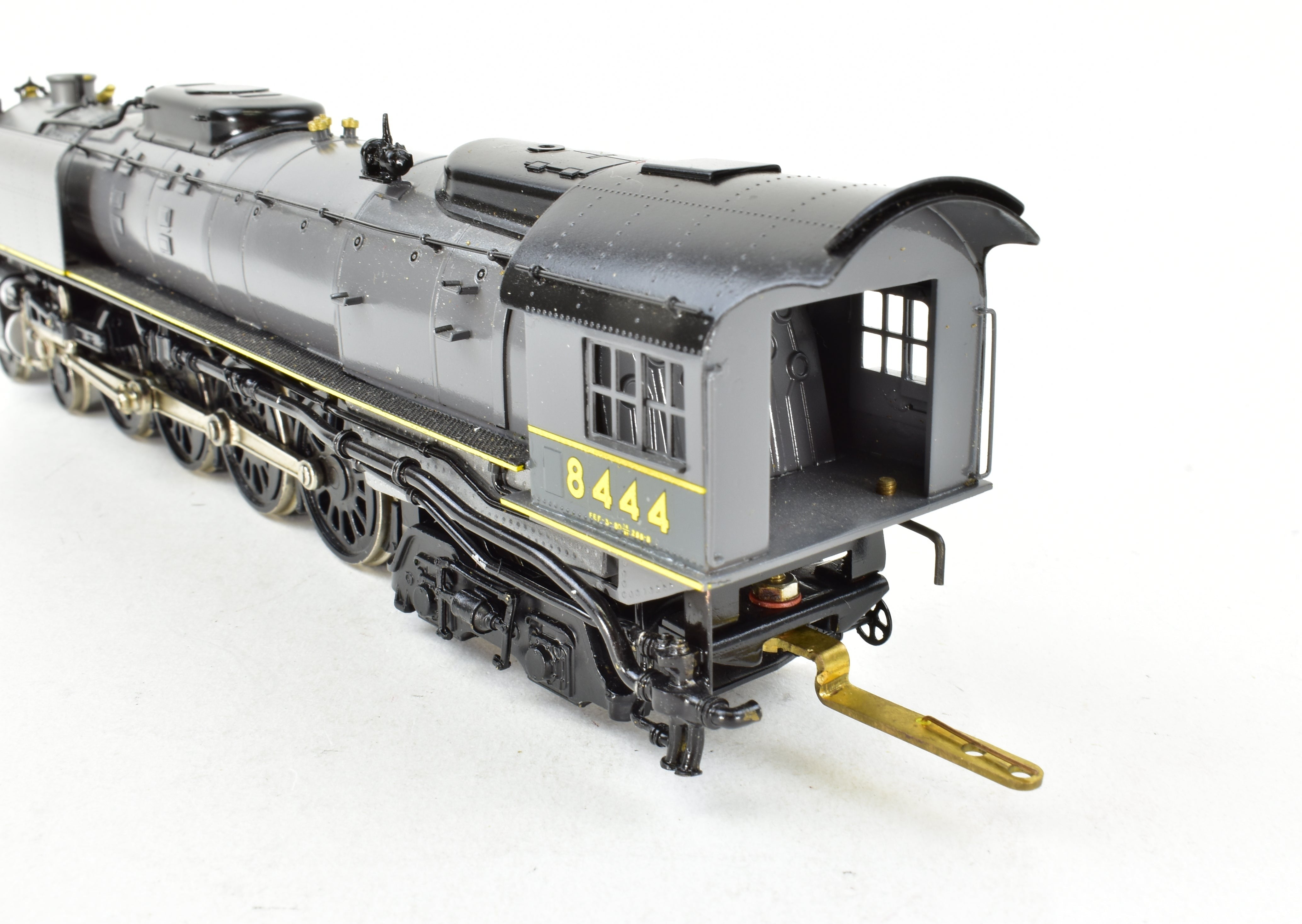 HO Scale Brass Model Train by Westside Model Co. - Union Pacific Class FEF - 2 4 - 8 - 4 Professionally Painted Locomotive No. 8444