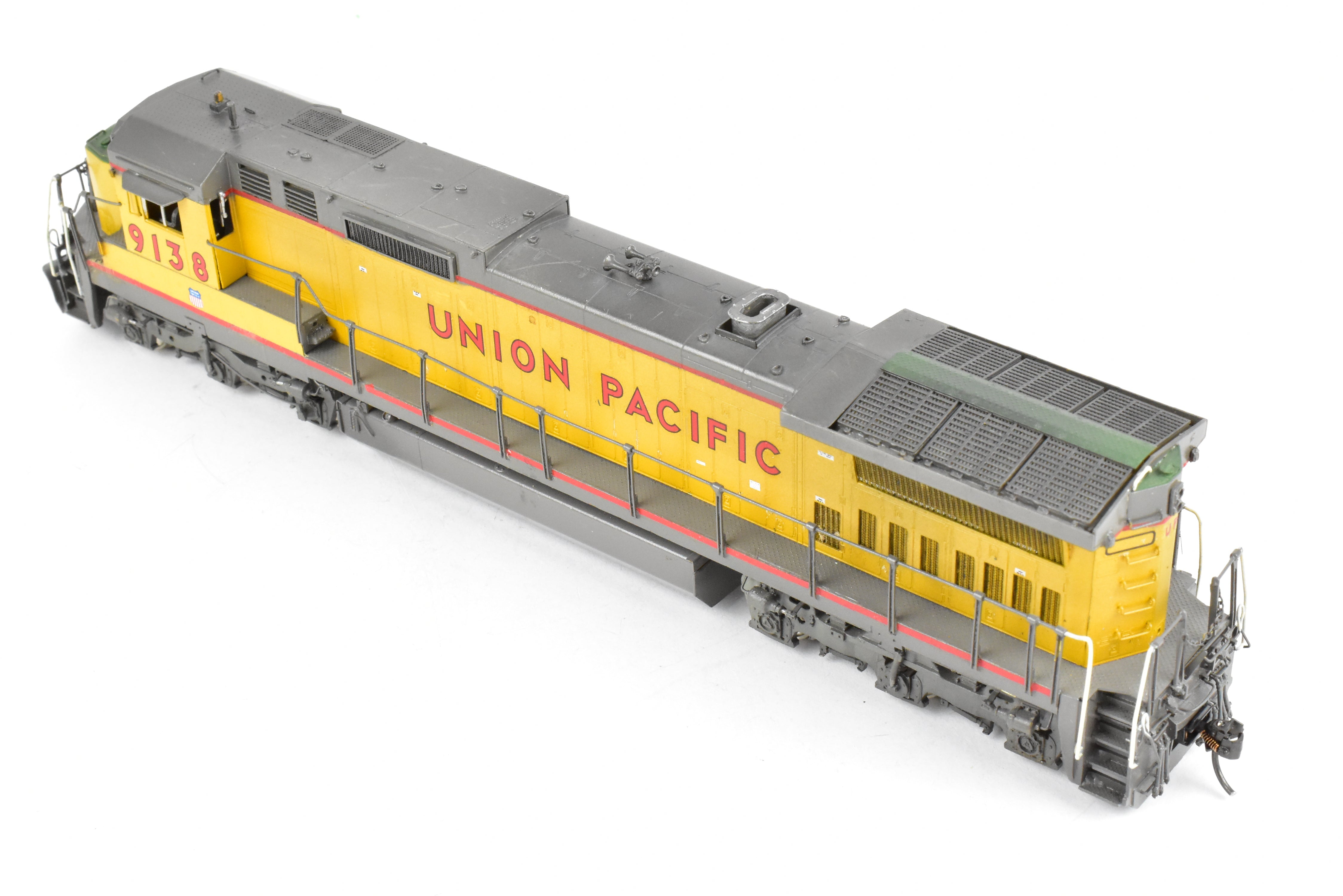 HO Scale Brass Union Pacific GE Dash 8 - 40C Custom Painted Locomotive Model No. 9138 by Overland Models, Inc. with Incorrect Box