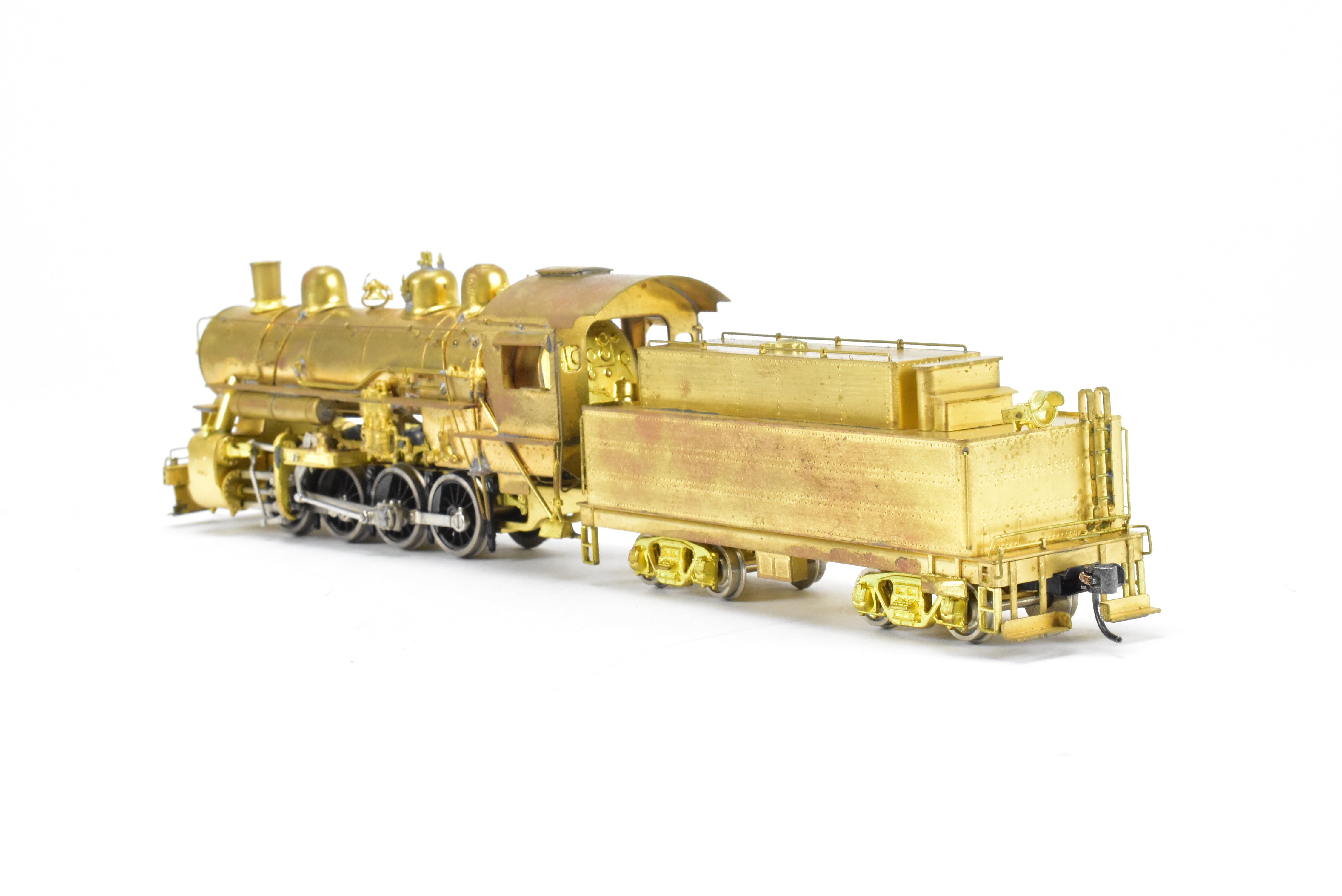 High - Quality HO Scale Brass Balboa Model Train - Southern Pacific Class SE - 4 0 - 8 - 0 Steam Locomotive