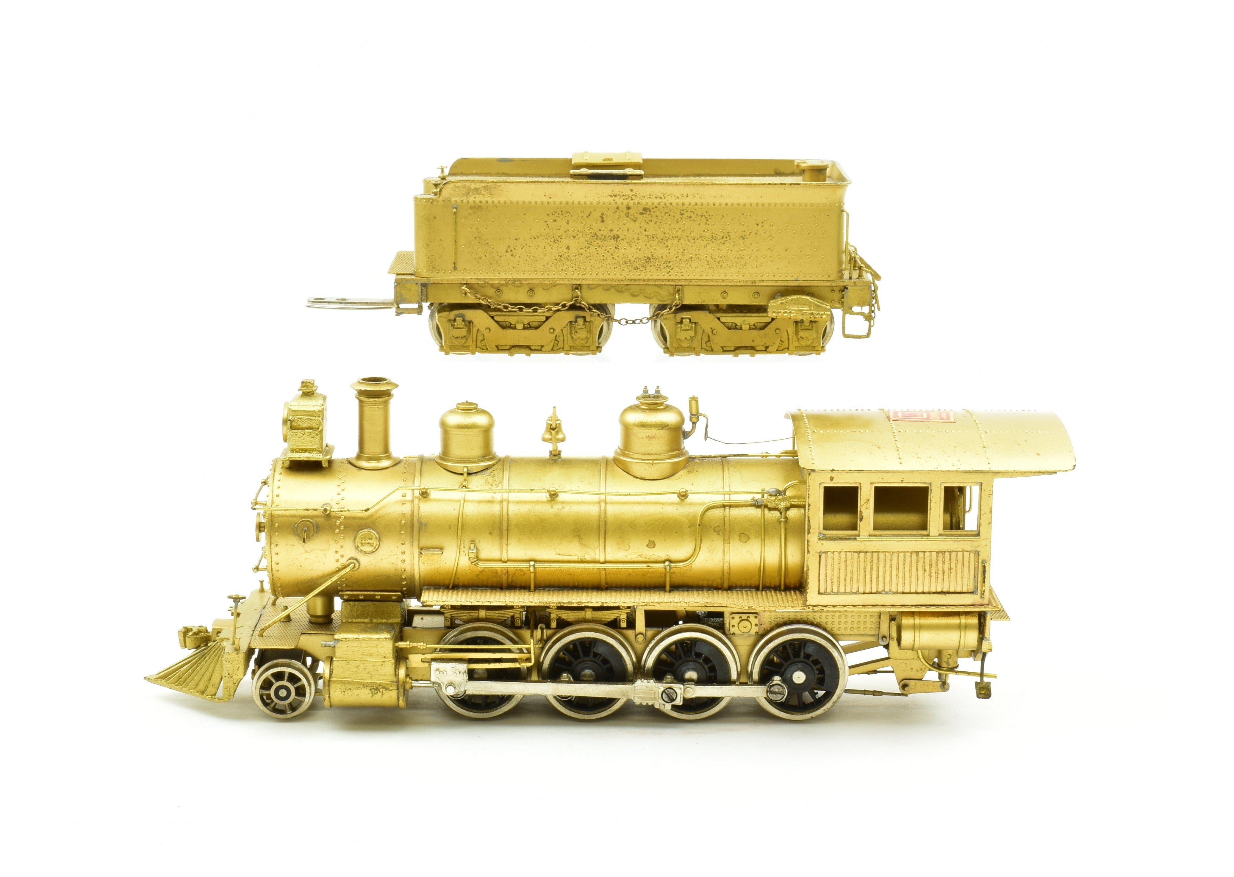 High - Quality HO Scale Brass Gem Models Northern Pacific F - 1 2 - 8 - 0 Steam Locomotive Model