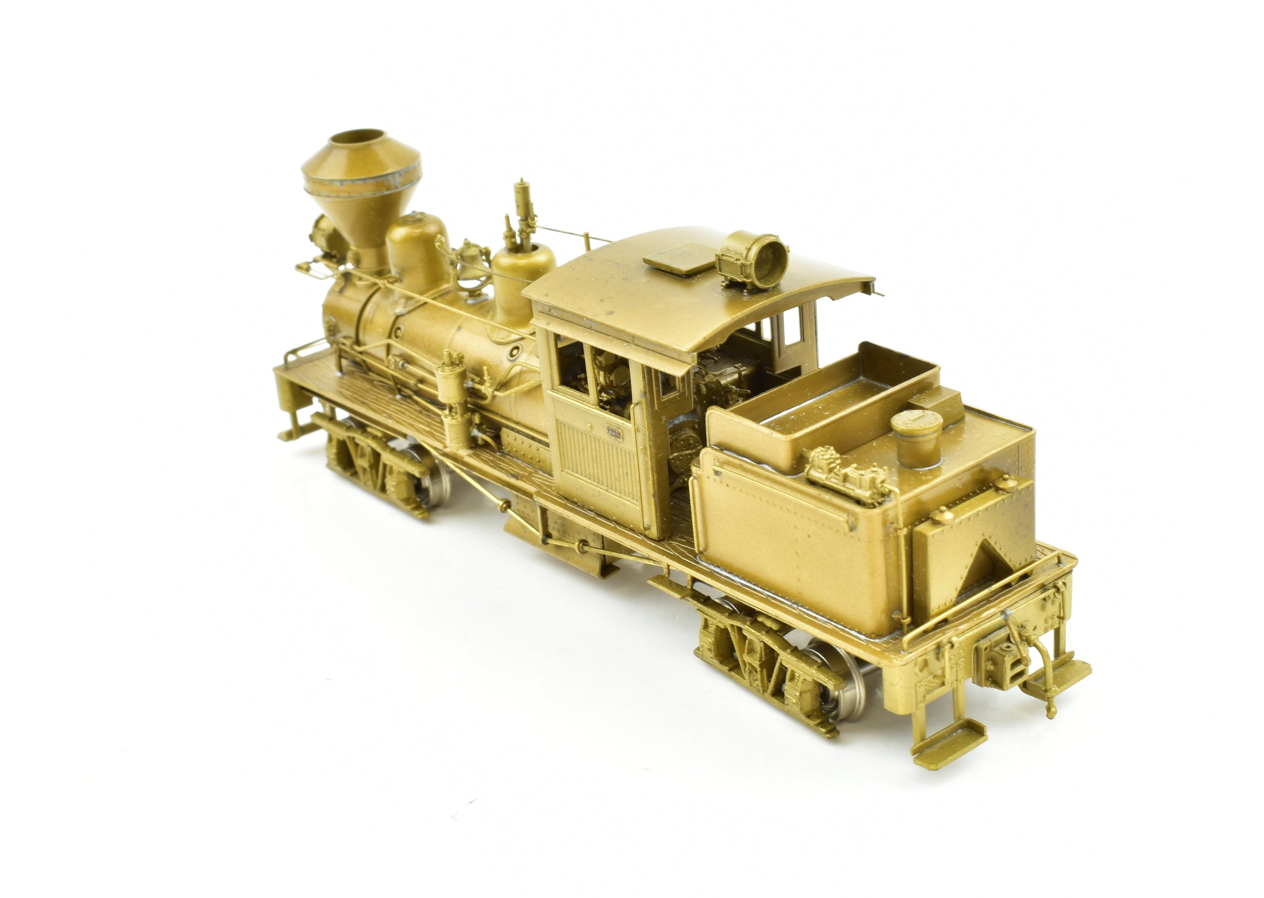HO Scale Brass PFM - United Hillcrest - Osbourne Railroad 2 - Truck 25 - Ton Shay Geared Logging Locomotive Model