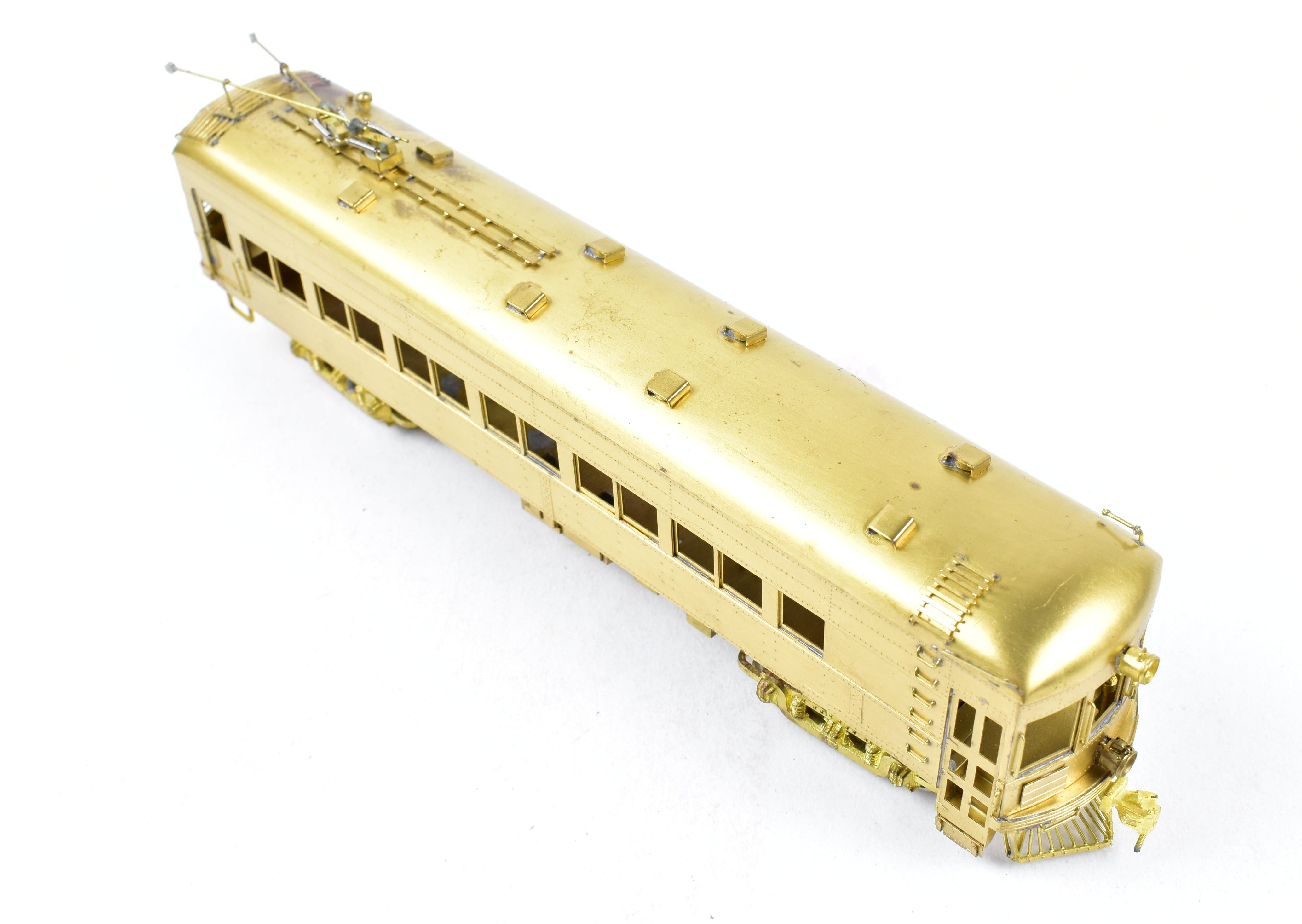HO Scale Brass GHB International Texas Electric Railway Dallas Express Powered Combine Car Model