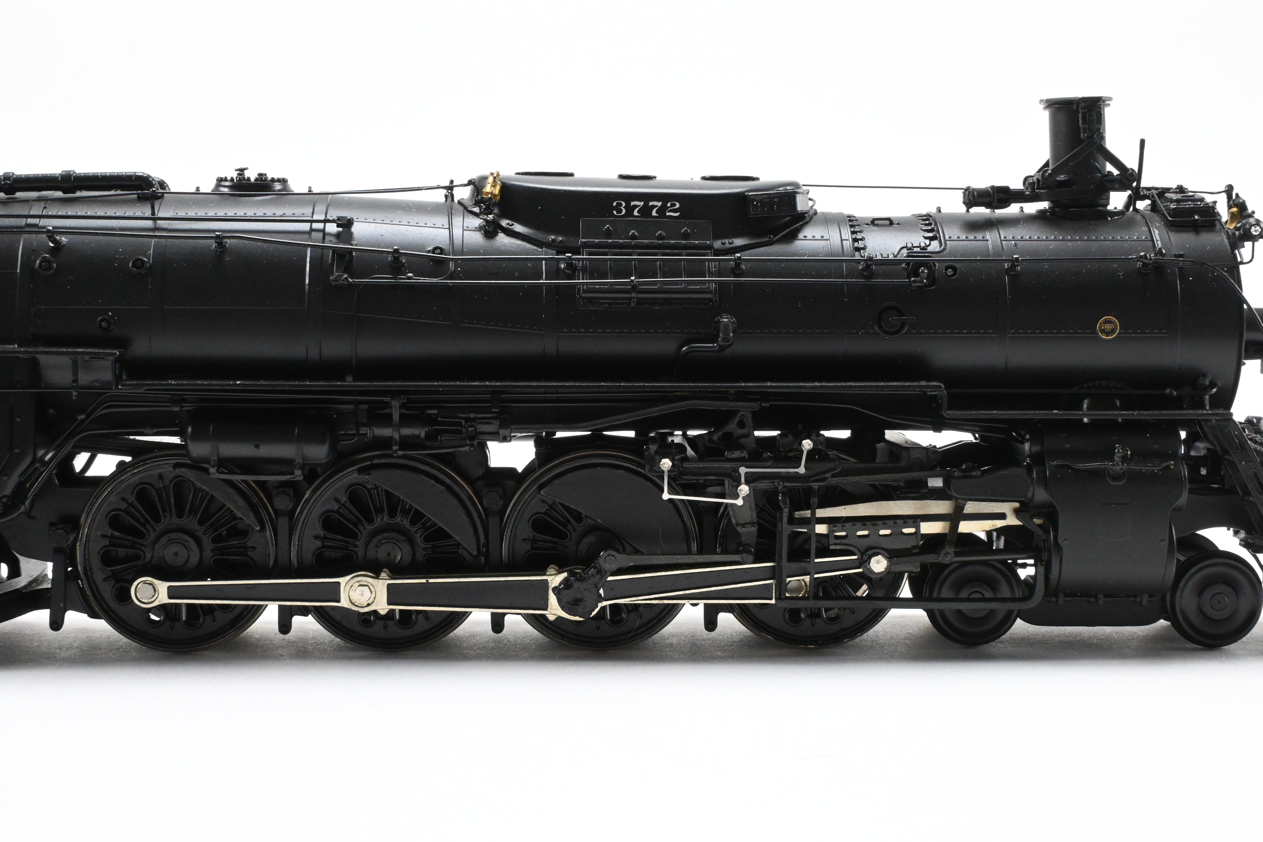 HO Brass Hallmark ATSF Santa Fe 3765 Class 4-8-4 Modernized FP Model #3772