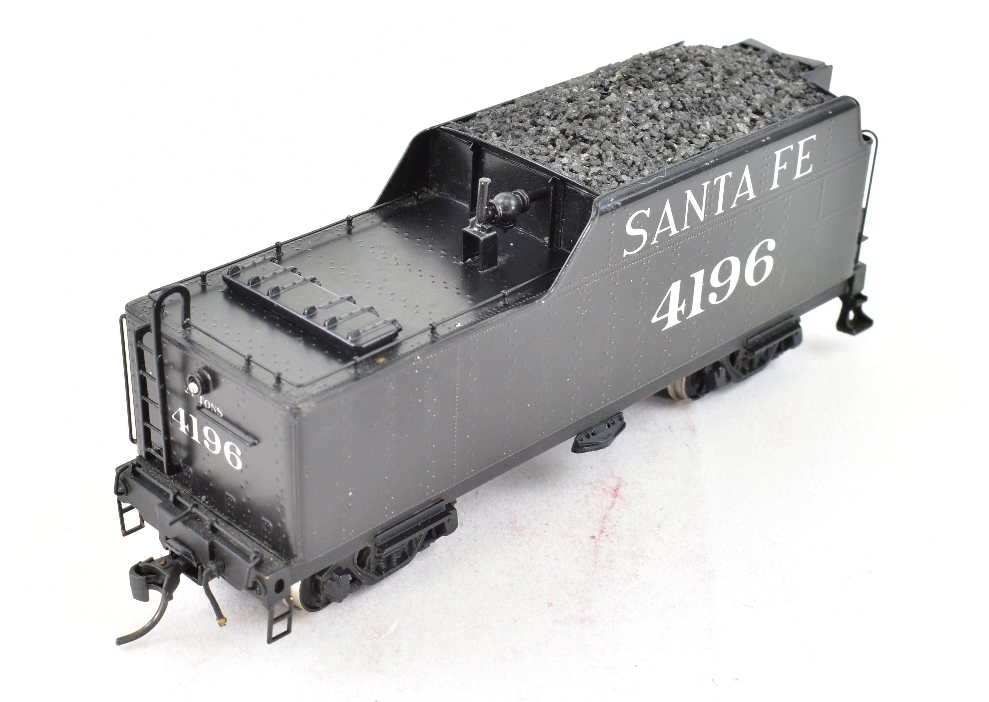 HO Scale Brass Westside Model Co. ATSF - Santa Fe 2-8-4 Berkshire Custom Painted Locomotive with Digitrax DCC for Model Train Enthusiasts