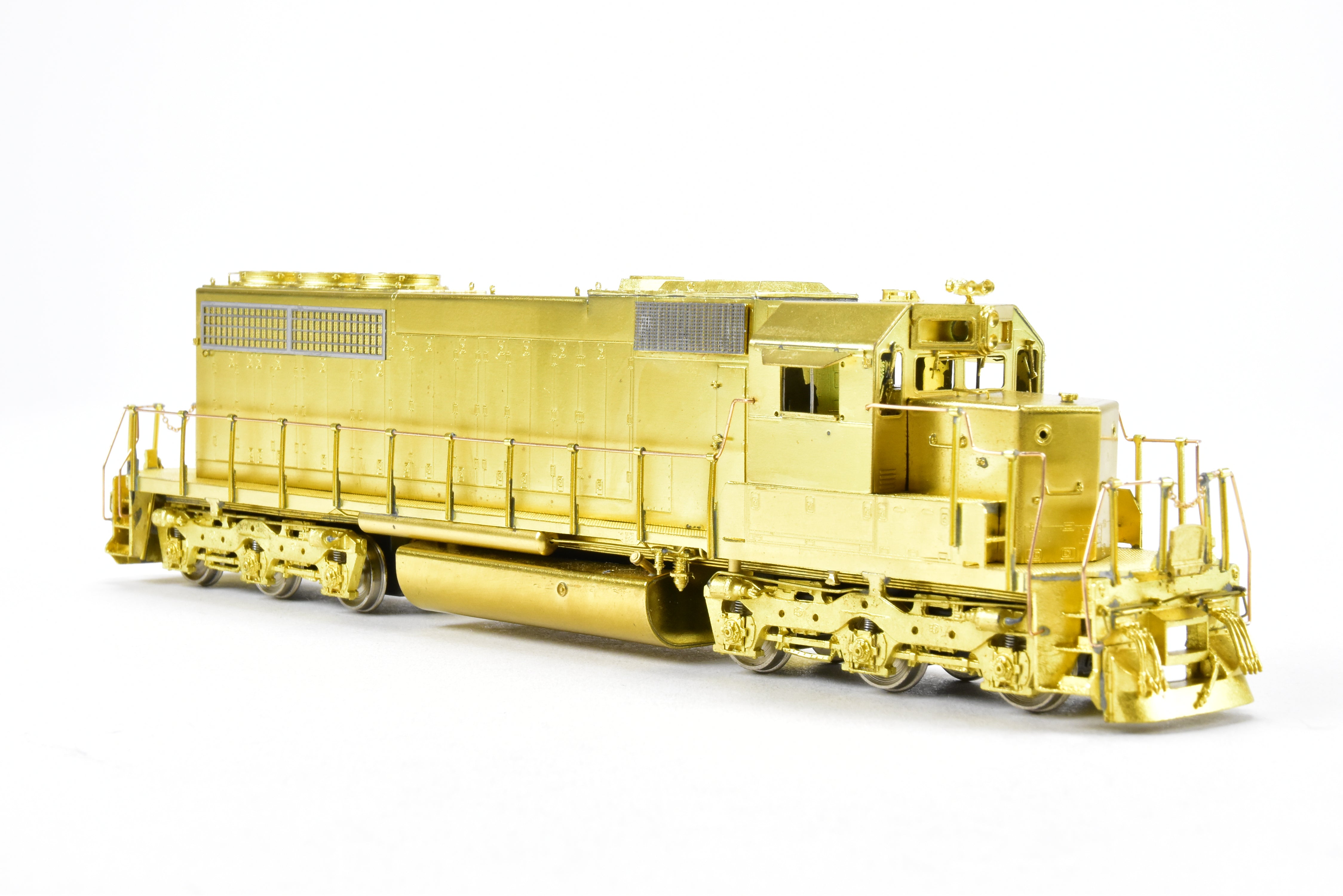 HO Scale Brass Model Train - Overland Models Inc. (OMI) Grand Trunk Western (GTW) EMD SD40 Locomotives Nos. 590 - 5911 without Dynamic Brakes