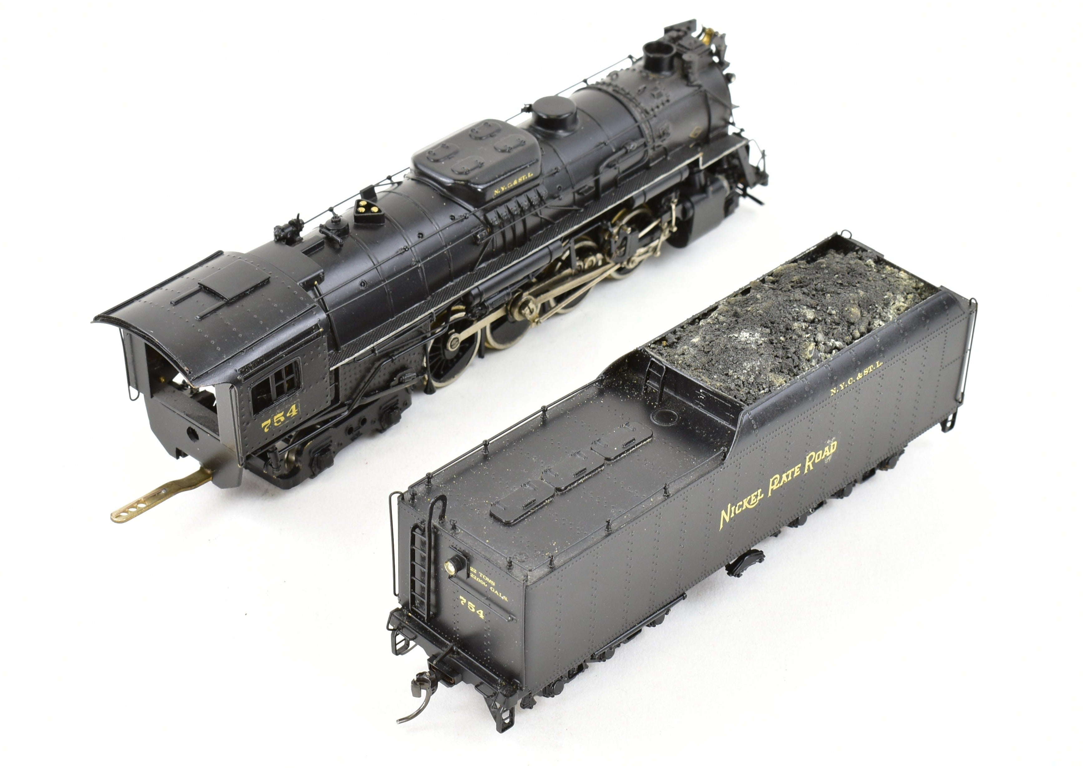 Custom Painted HO Brass PFM - United NKP Nickel Plate Road 2-8-4 Berkshire Model