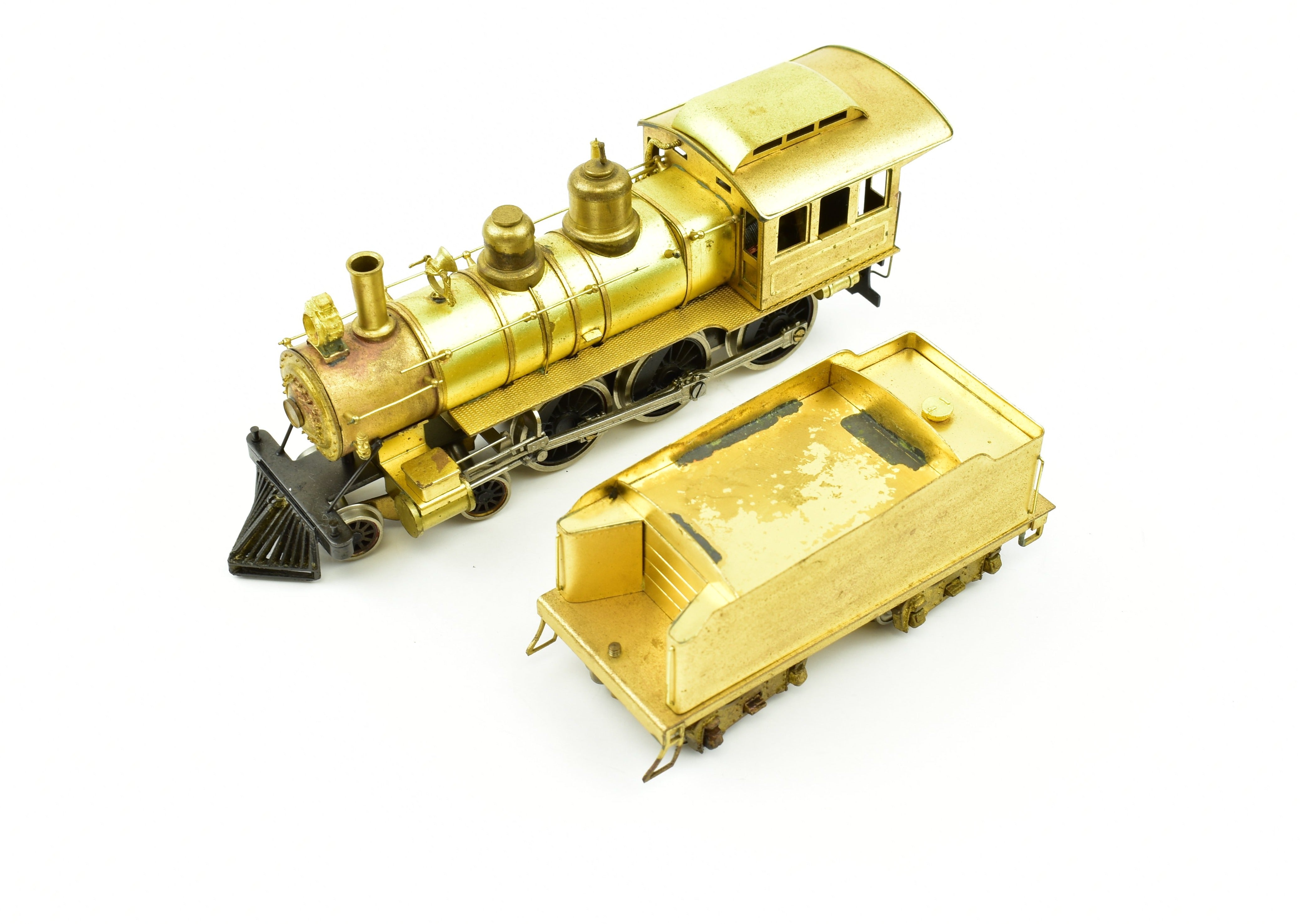 HO Scale Brass Red Ball Howell Day IC Illinois Central HS-1 #2 Casey Jones 4-6-0 Ten Wheeler Model