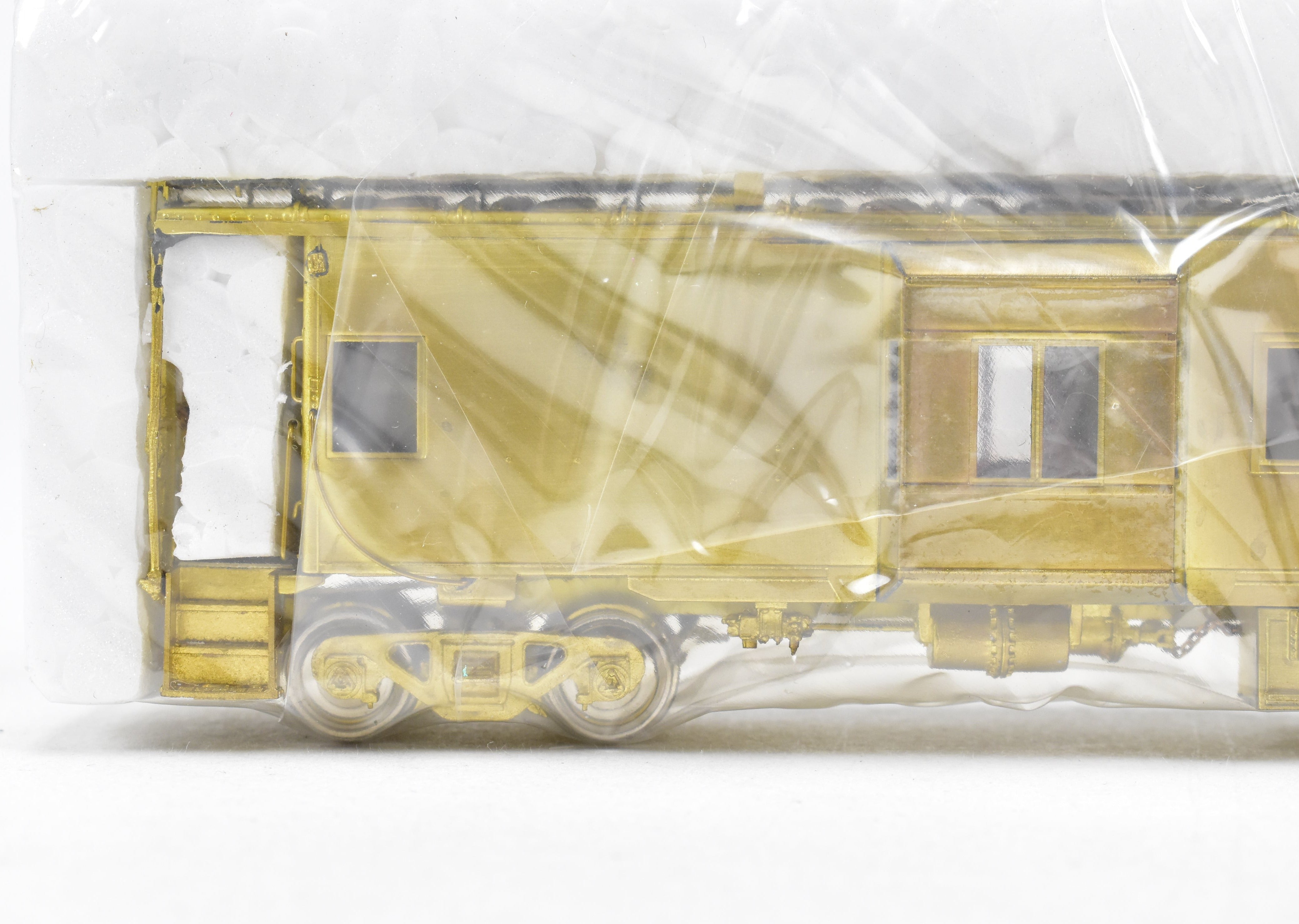 HO Scale Brass Western Pacific Steel Bay Window Caboose with Roof Walk #426 - 460 Early Version by Overland Models, Inc. (OMI)