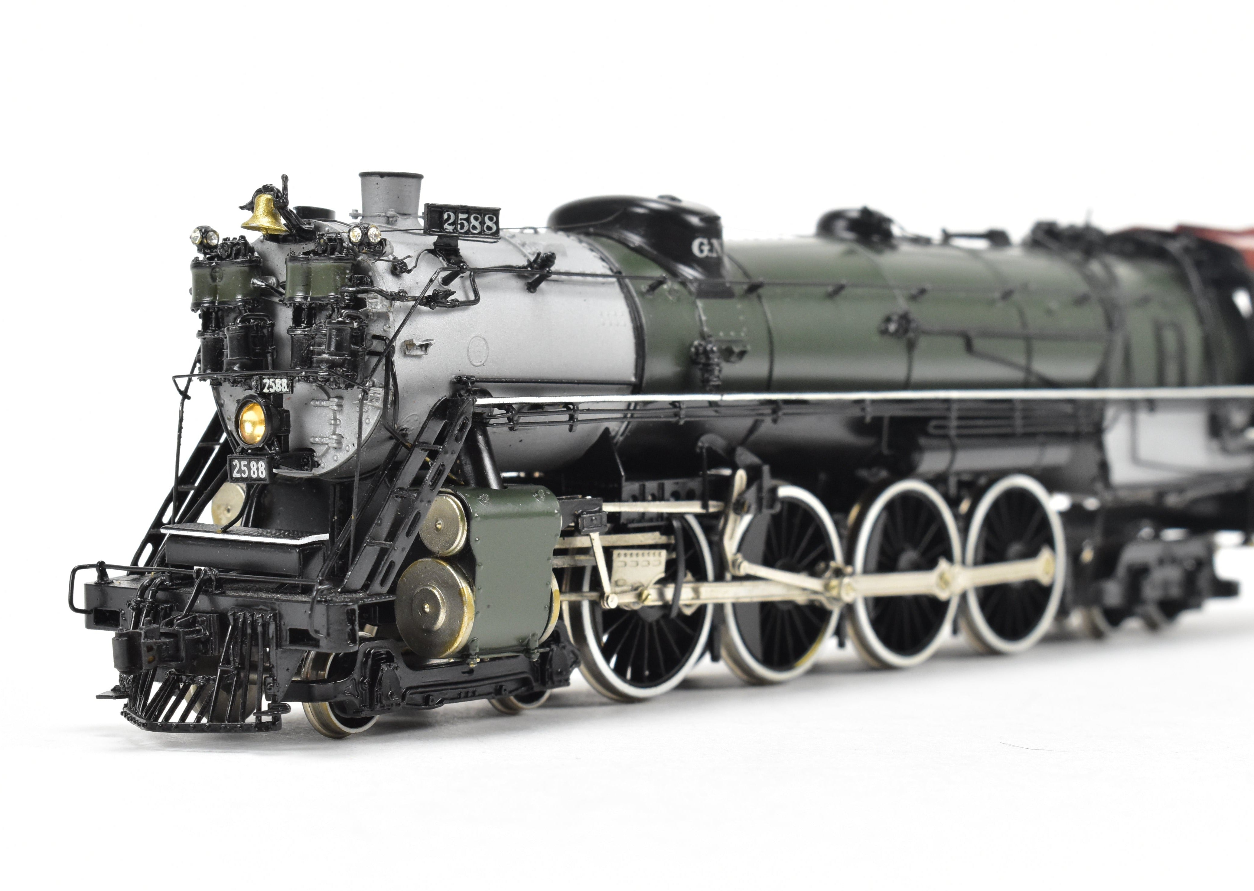 HO Brass GN Great Northern S-2 4-8-4 Professionally Painted by Hal Maynard
