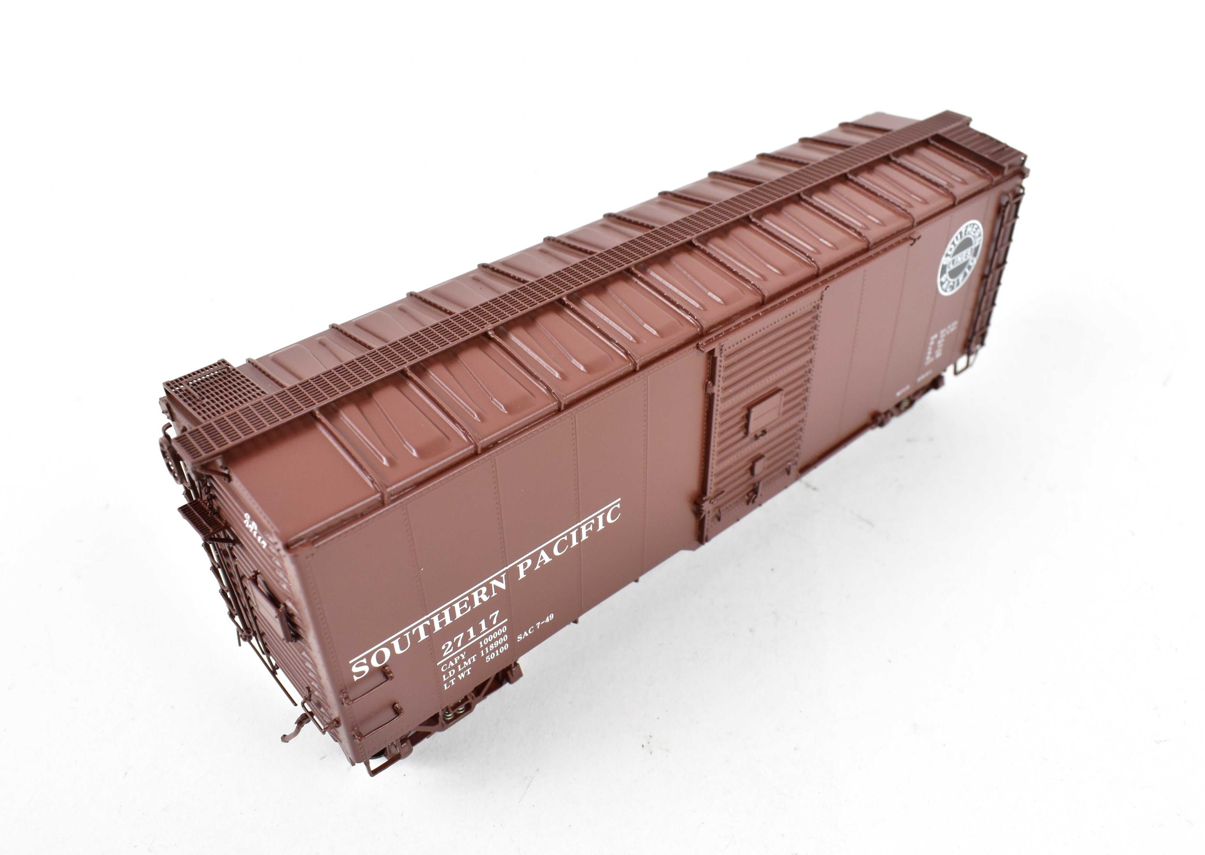 HO Brass CIL Challenger Imports SP Rebuilt Steel Side Box Car #27117