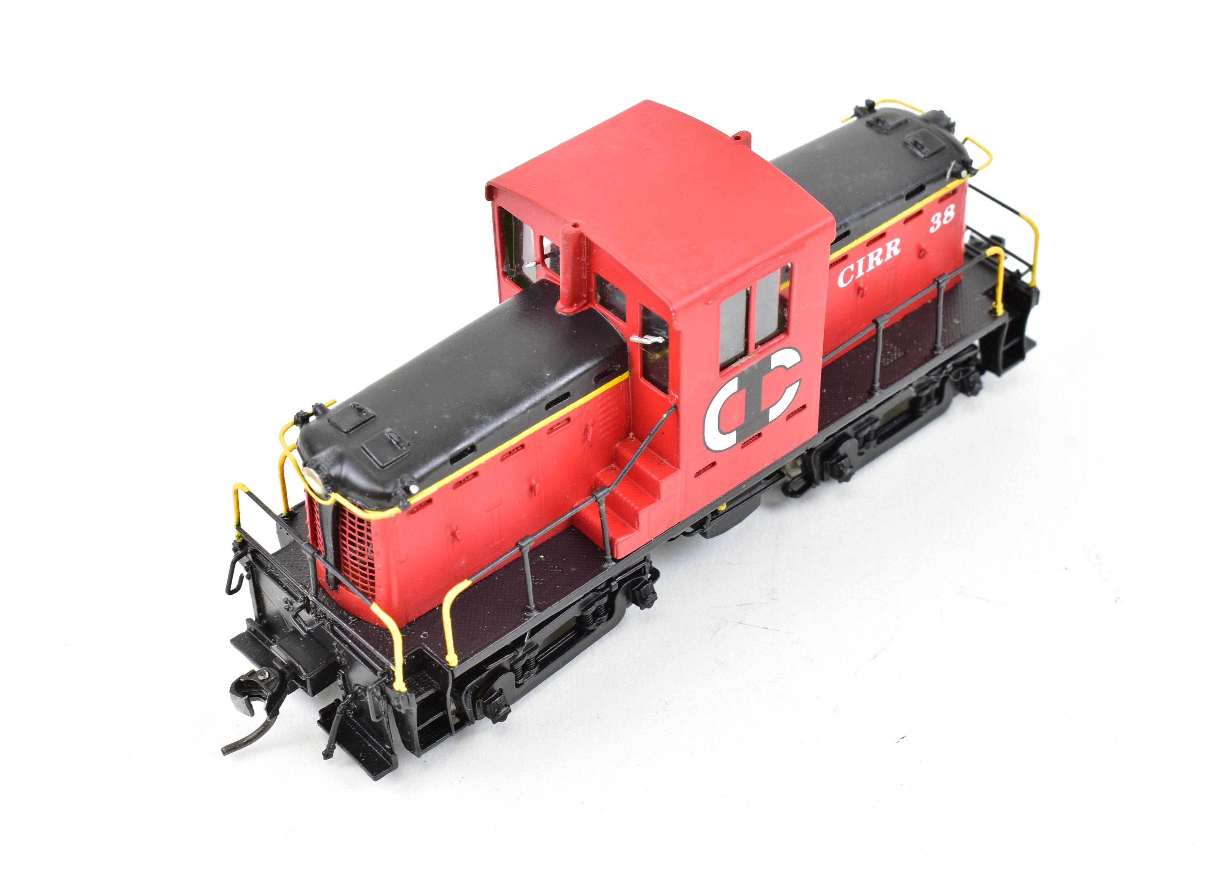 HO Scale Brass OMI - Overland Models Inc. MILW - Milwaukee Road USAX - U.S. Army 44 - DE - 18 Whitcomb Switcher Model with Custom Painted Fictional Road Design