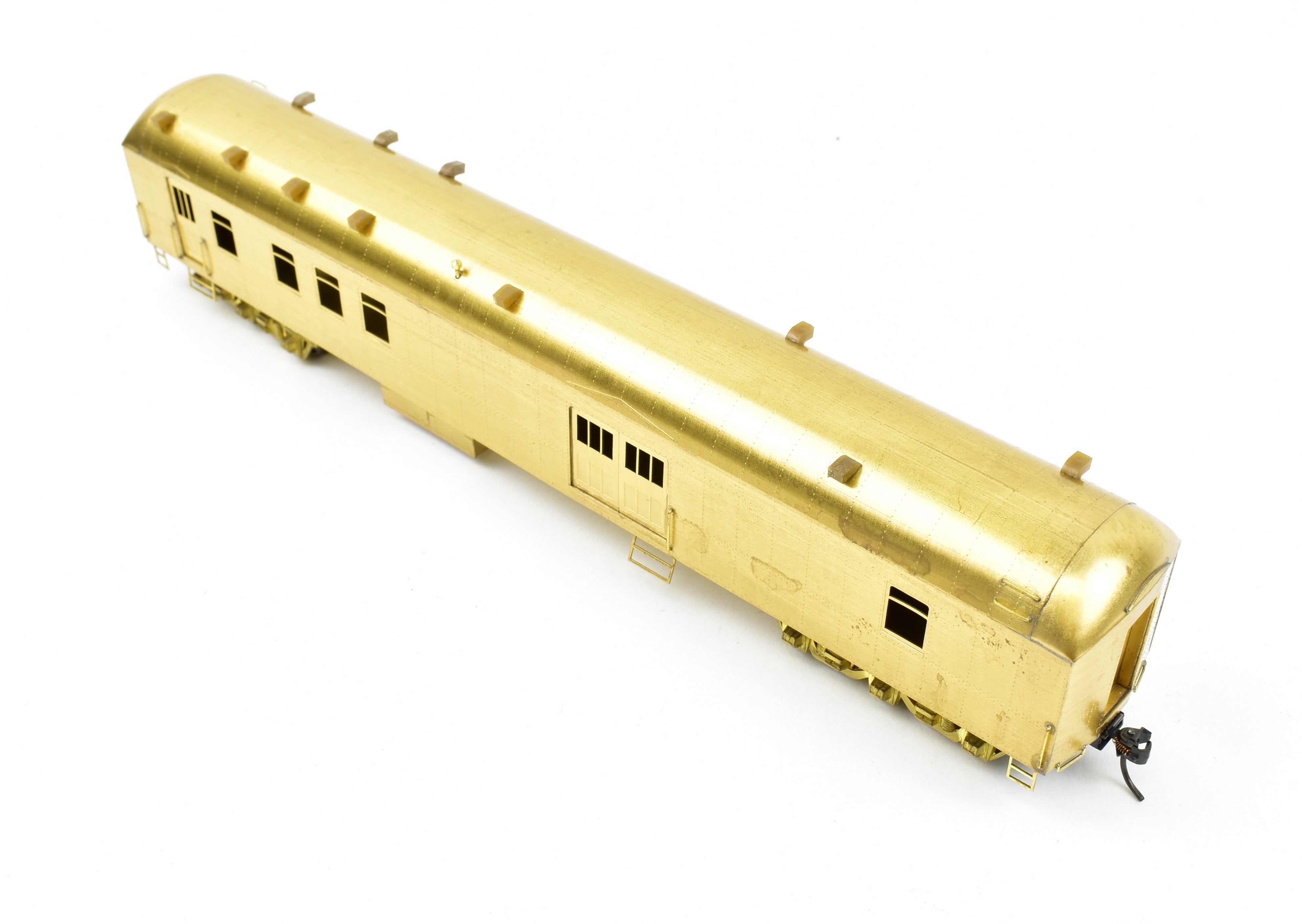 HO Scale Brass Model Train - Southern Pacific Harriman 72' Baggage Postal Storage Car by S. Soho & Co.