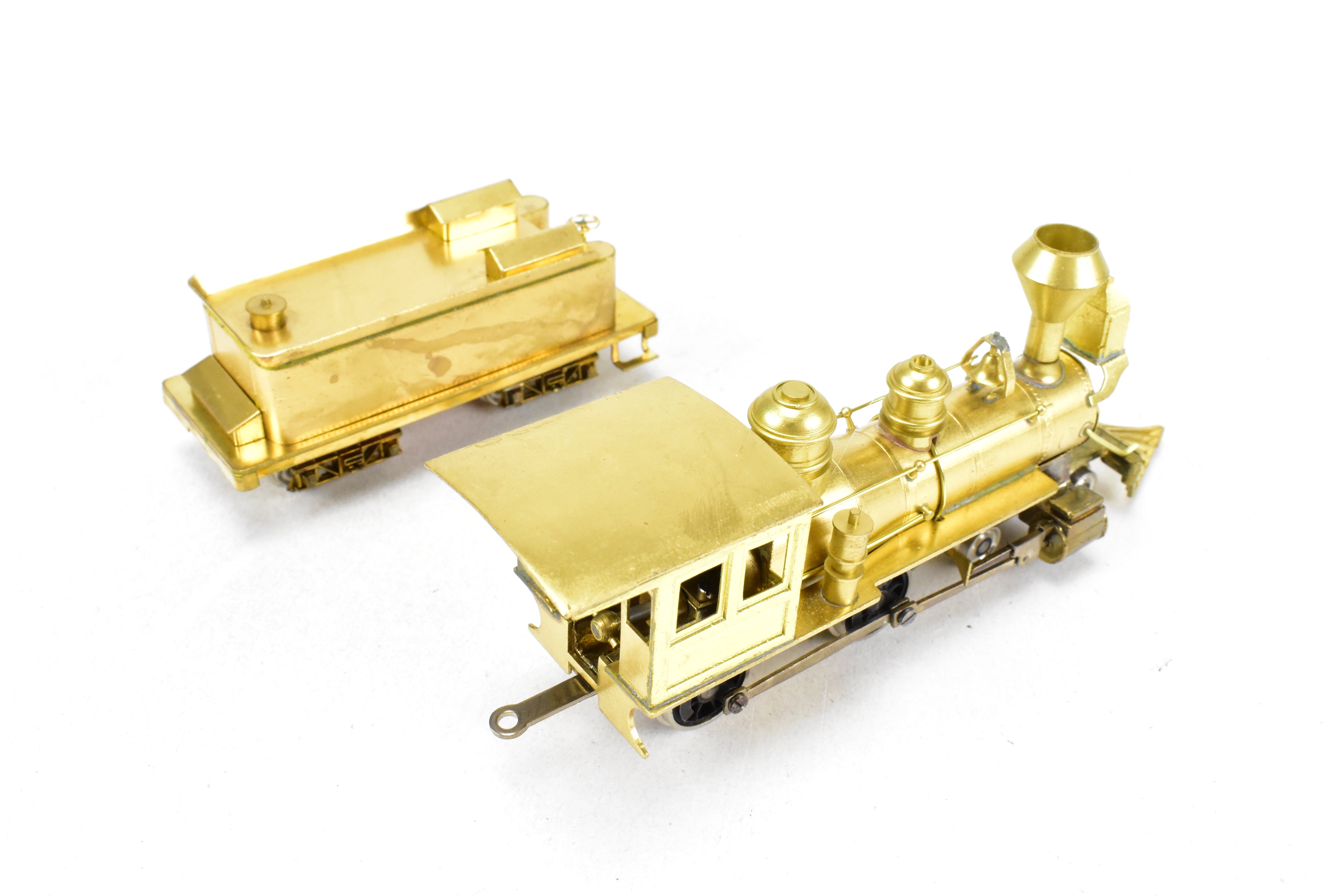 1880s American 4-4-0 HOn3 Brass Model from Far East Distributors, Spartan Series