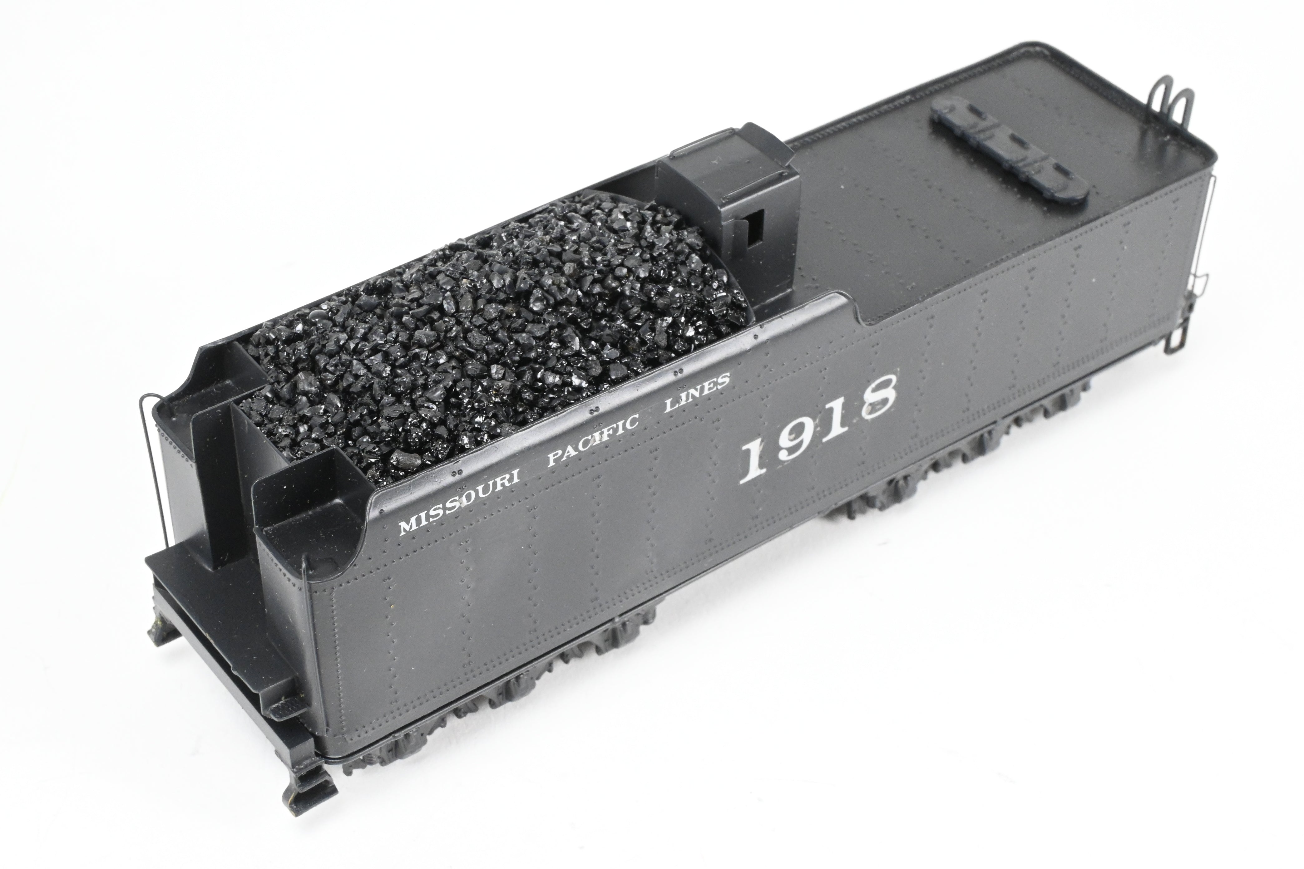 Exquisite HO Scale Brass Custom-Made Joe G. Collias Scratch Built Missouri Pacific Berkshire 2-8-4 Locomotive Model No. 1918, a One-of-a-Kind Collector's Item from 1918