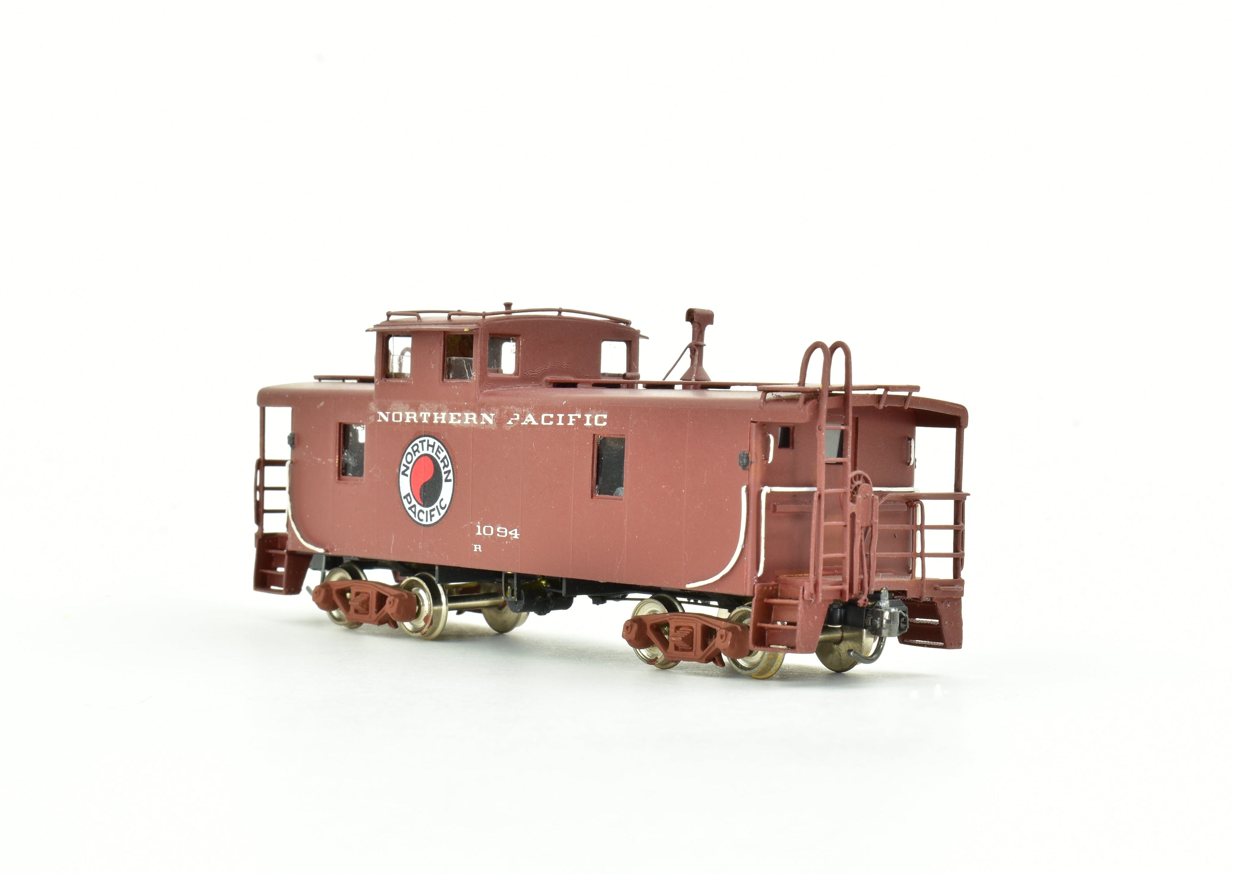1981 HO Brass OMI Northern Pacific Steel Caboose from Overland Models, Inc.