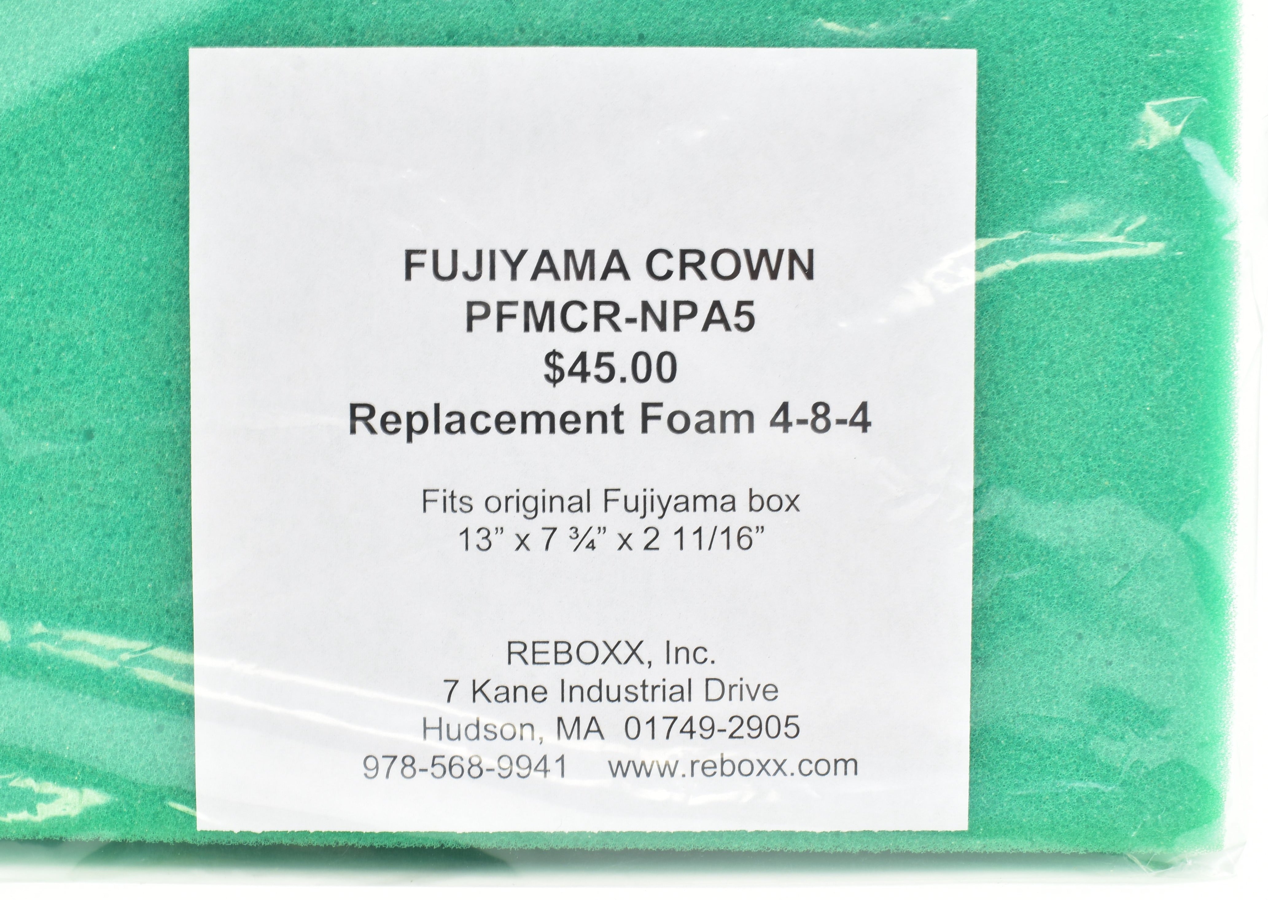 HO Scale Model Train Replacement Foam Insert - ReBoxx, Inc. PFMCR - NPA5 for Fujiyama Northern Pacific A - 5 4 - 8 - 4 Locomotive