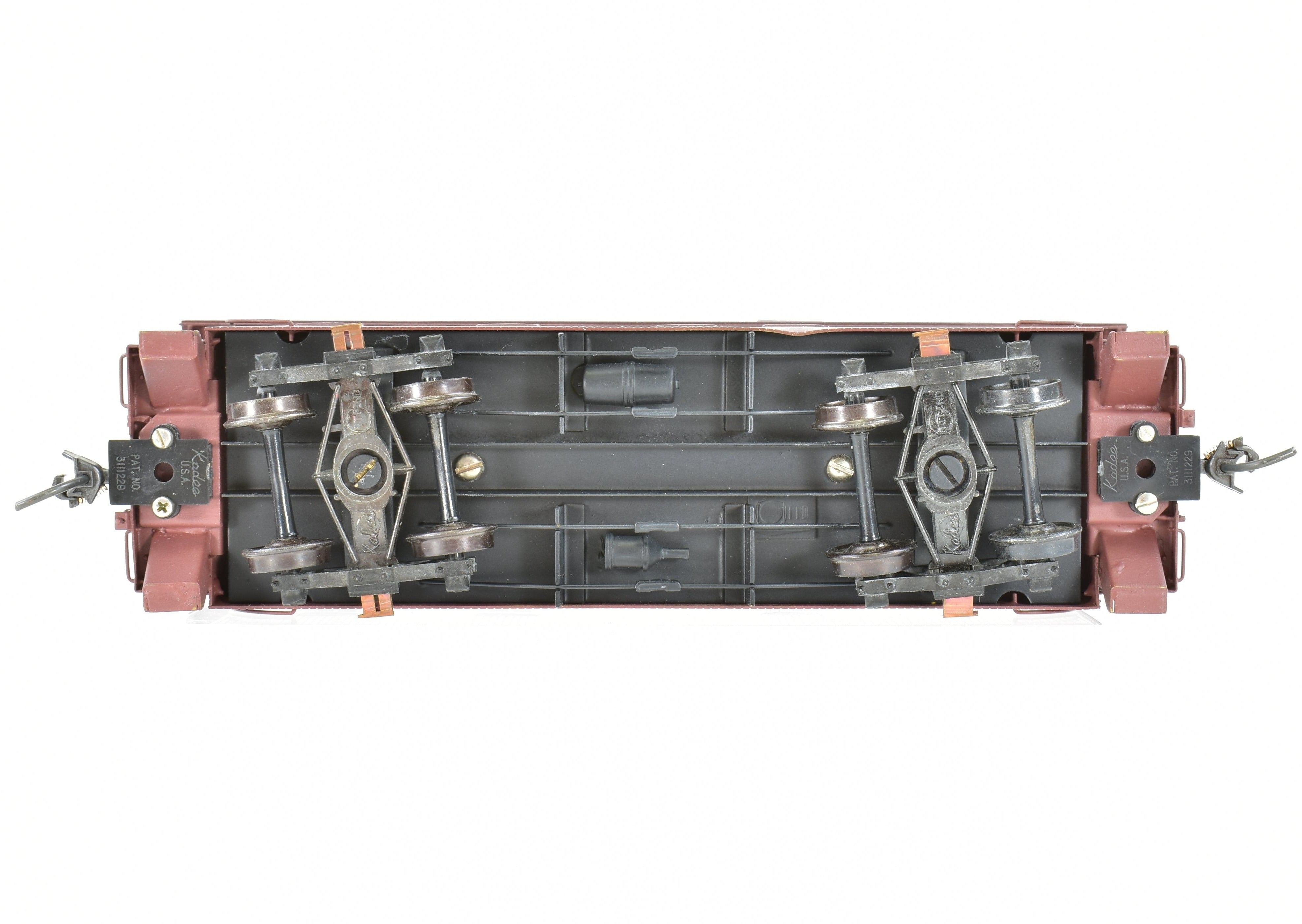 Custom Painted & Weathered HO Brass ATSF - Santa Fe Wood Caboose by Trains Inc.