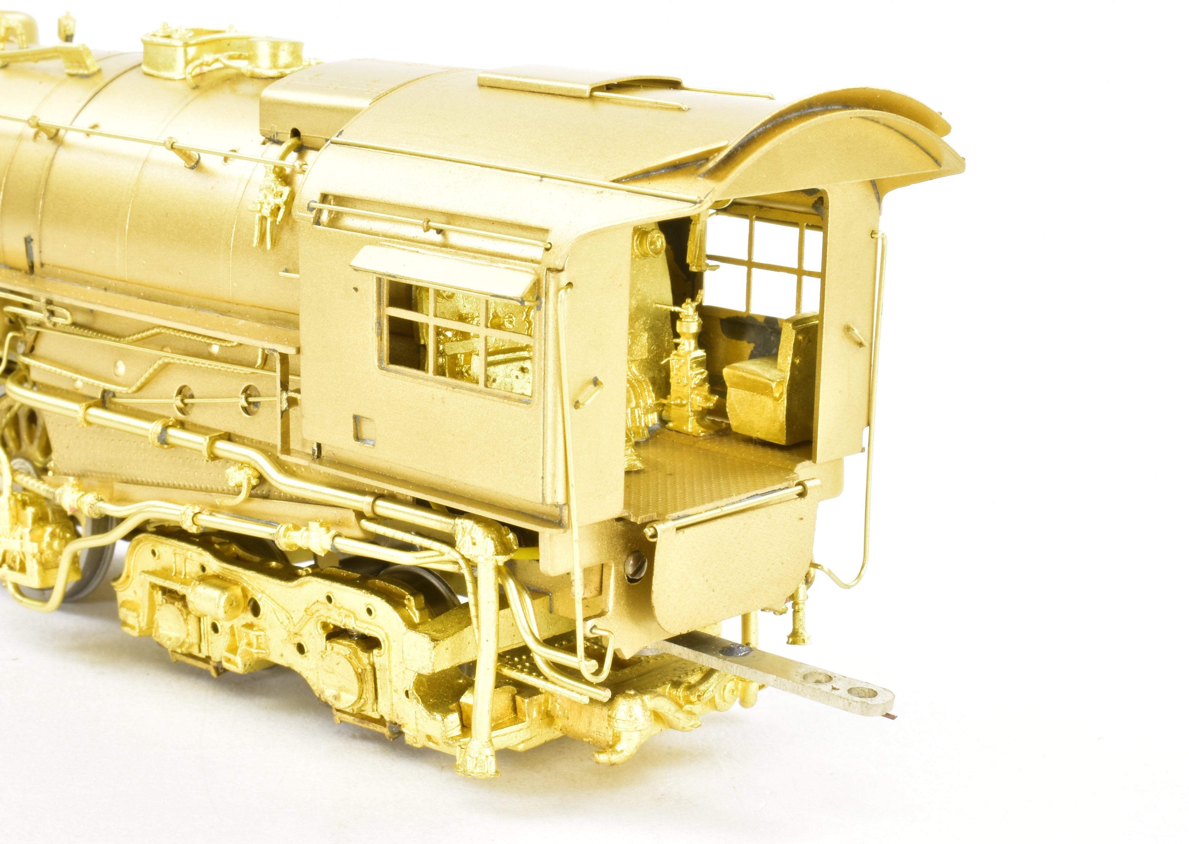 HO Scale Brass Key Imports Chesapeake & Ohio J - 3a 610 Class 4 - 8 - 4 Steam Locomotive Model in Greenbrier Color