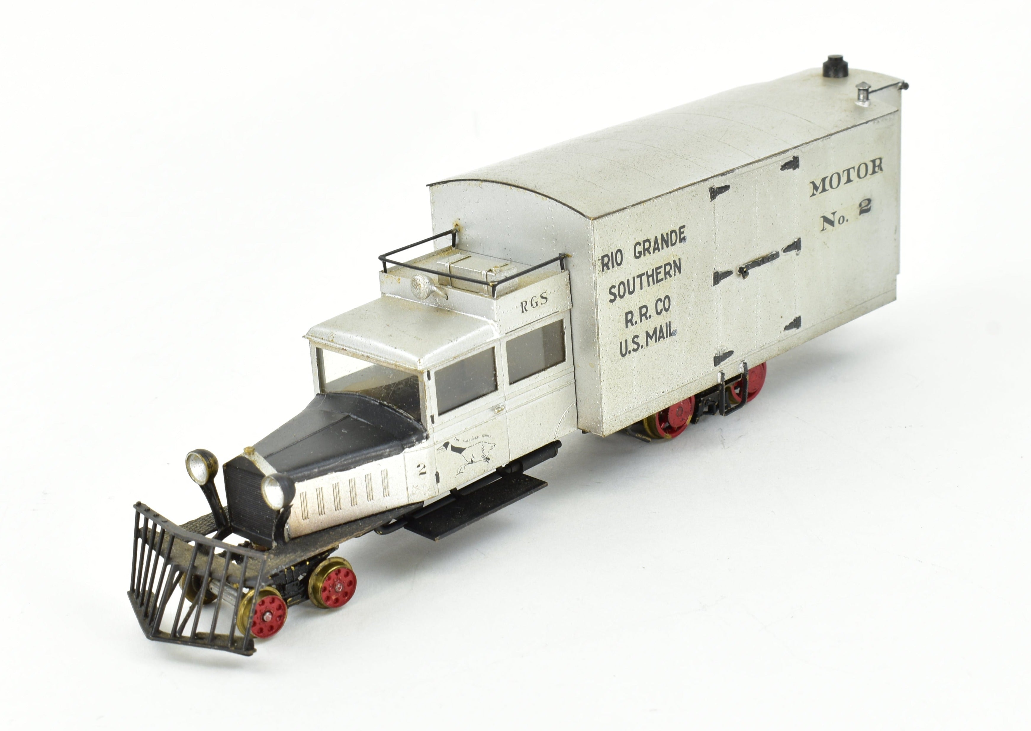 Custom Painted Rio Grande Southern Galloping Goose #2 - On3 Brass LMB Models RGS