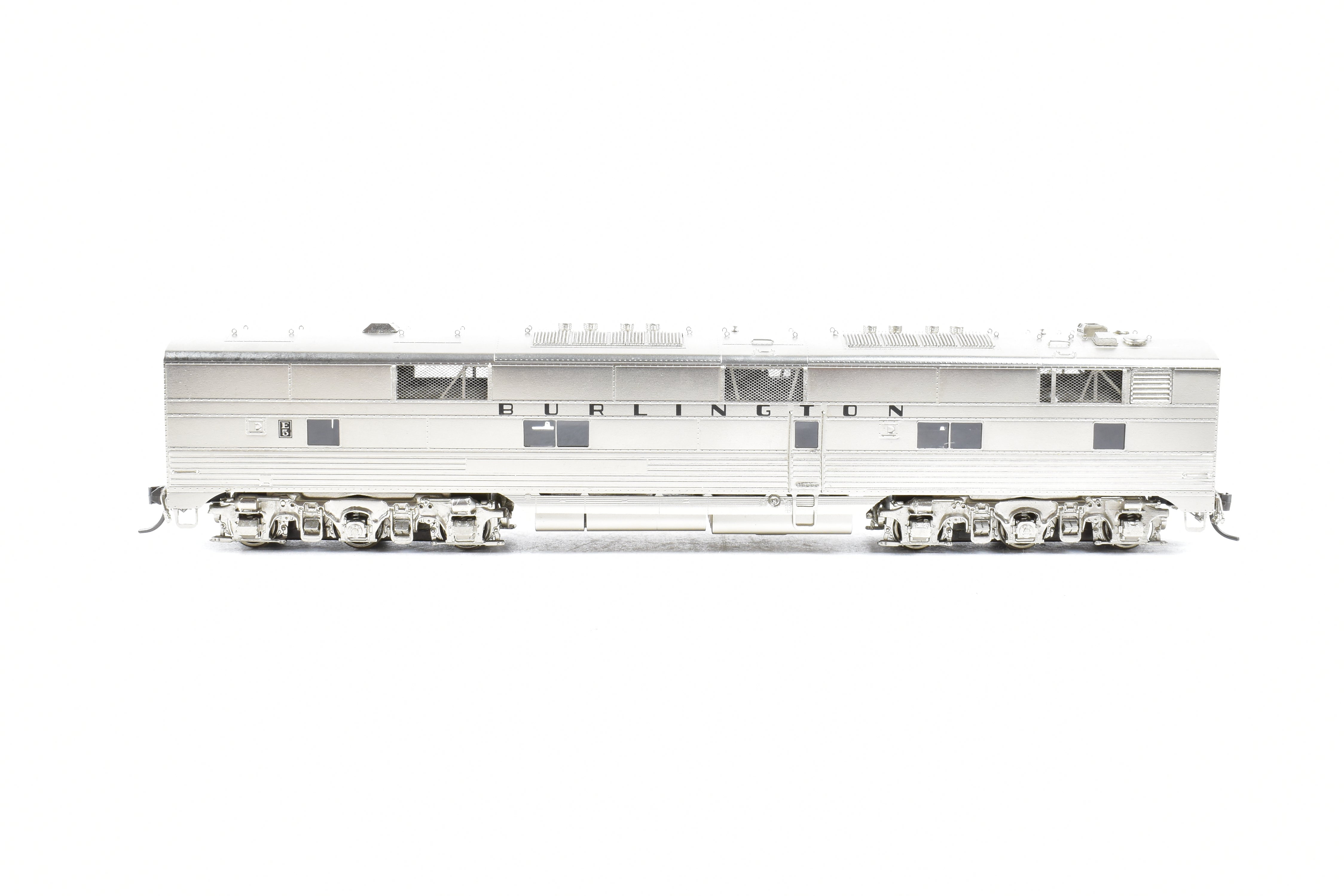 HO Scale Brass Locomotive Set - Challenger Imports CB&Q - Burlington Route EMD E5 PH - II A/B Set FP 9912A with 1960's Design Scheme
