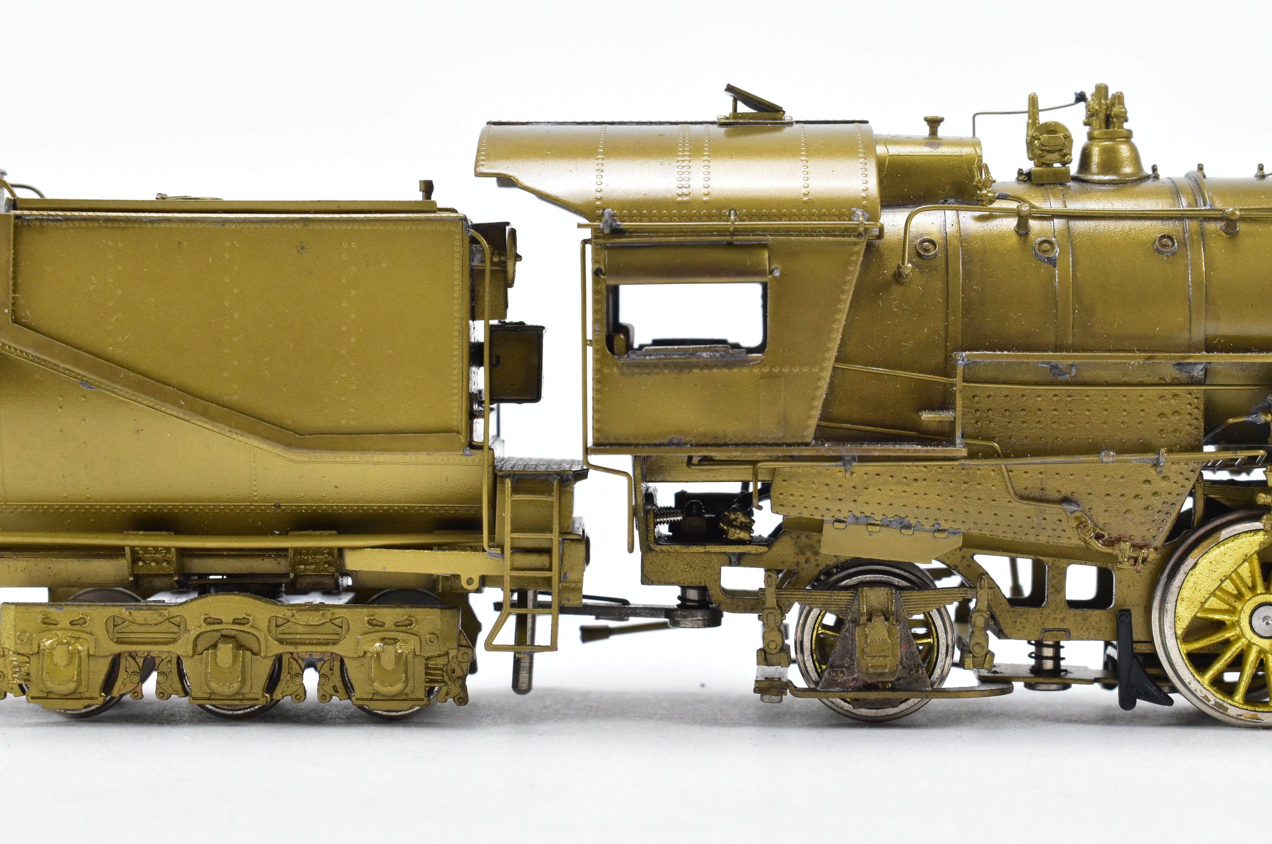 HO Scale Brass ALCO Model Train Southern Pacific MK - 6 2 - 8 - 2 Locomotive Upgraded with NWSL Gearbox