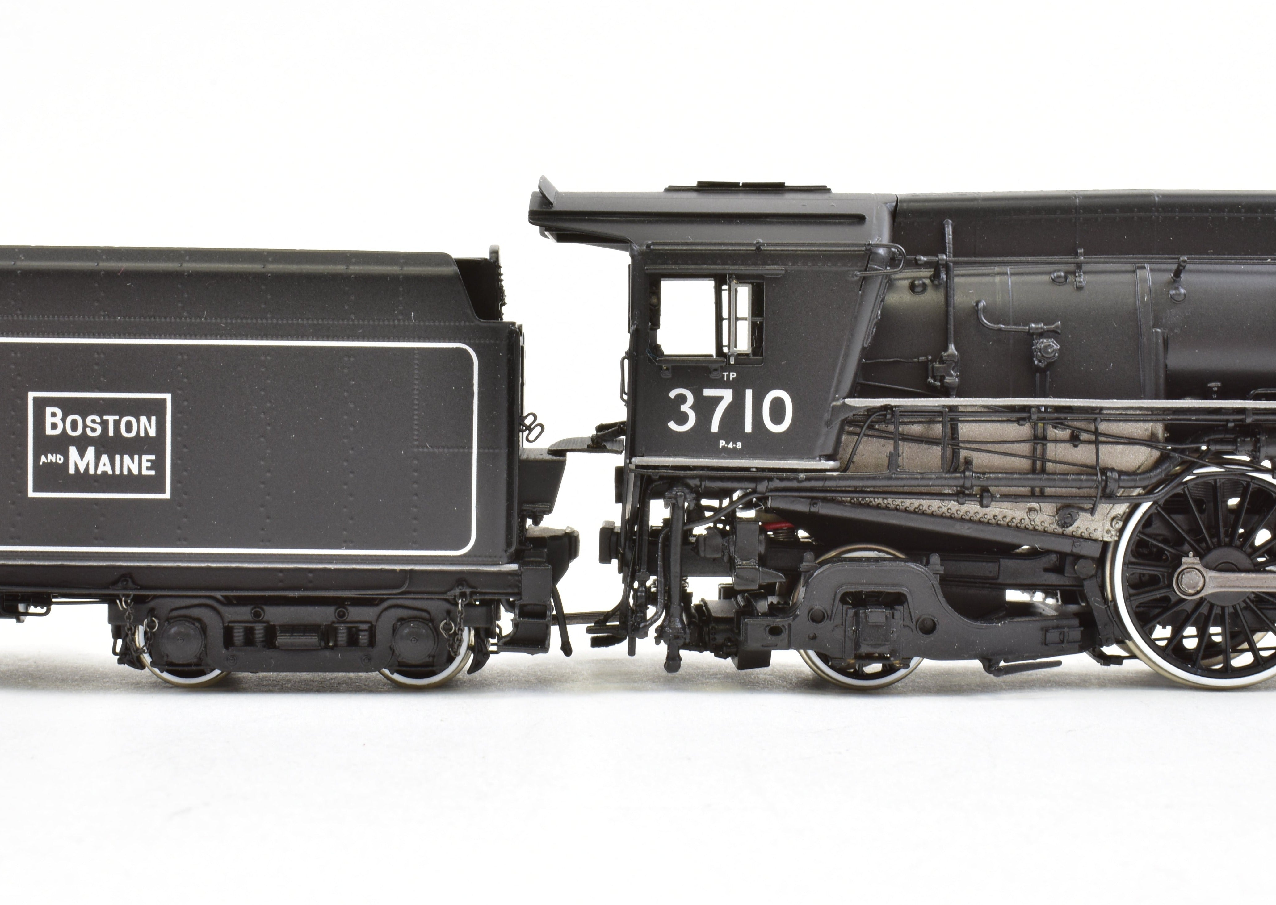 HO Brass DVP Boston & Maine P-4a 4-6-2 Pacific FP #3710 with Skyline Casting, 2010 Model