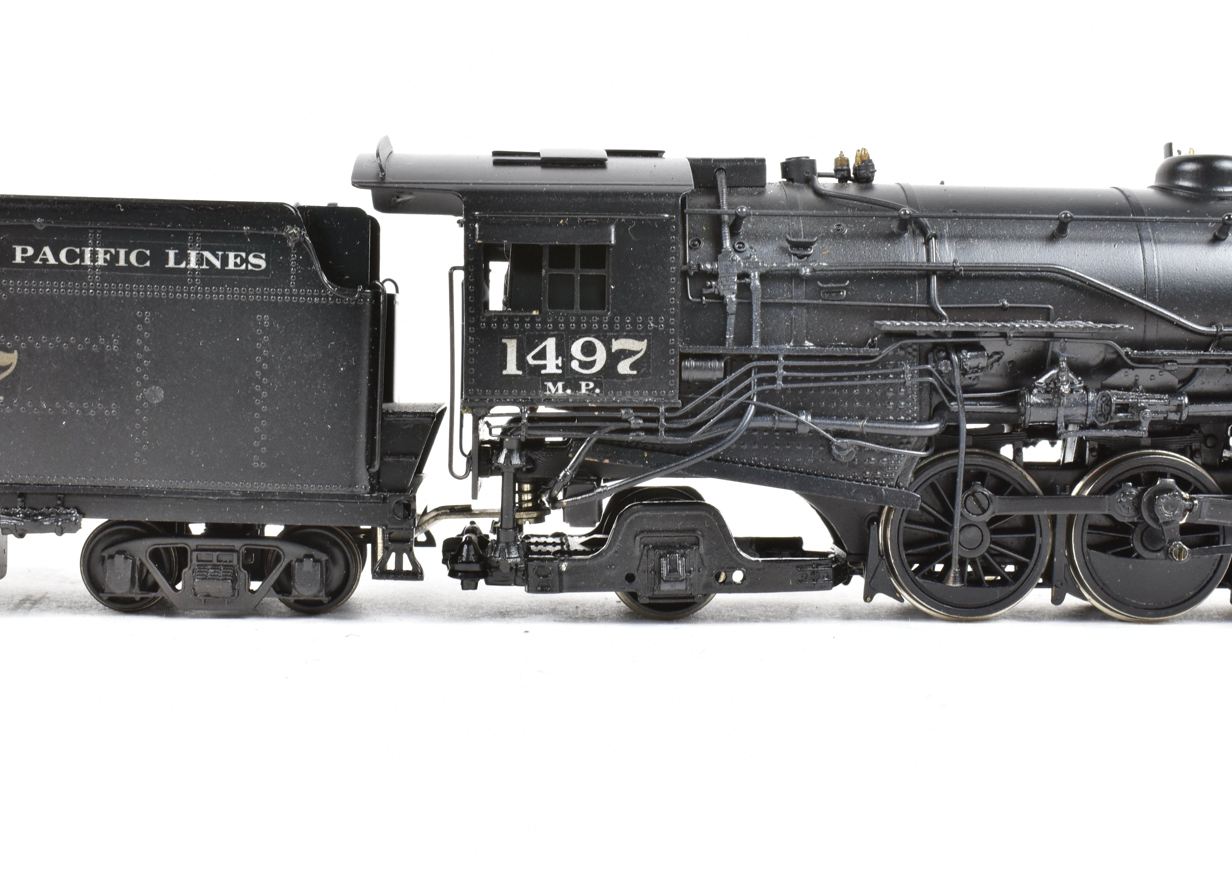 HO Scale Brass Missouri Pacific 1400 2-8-2 Mikado by Hallmark Custom Painted