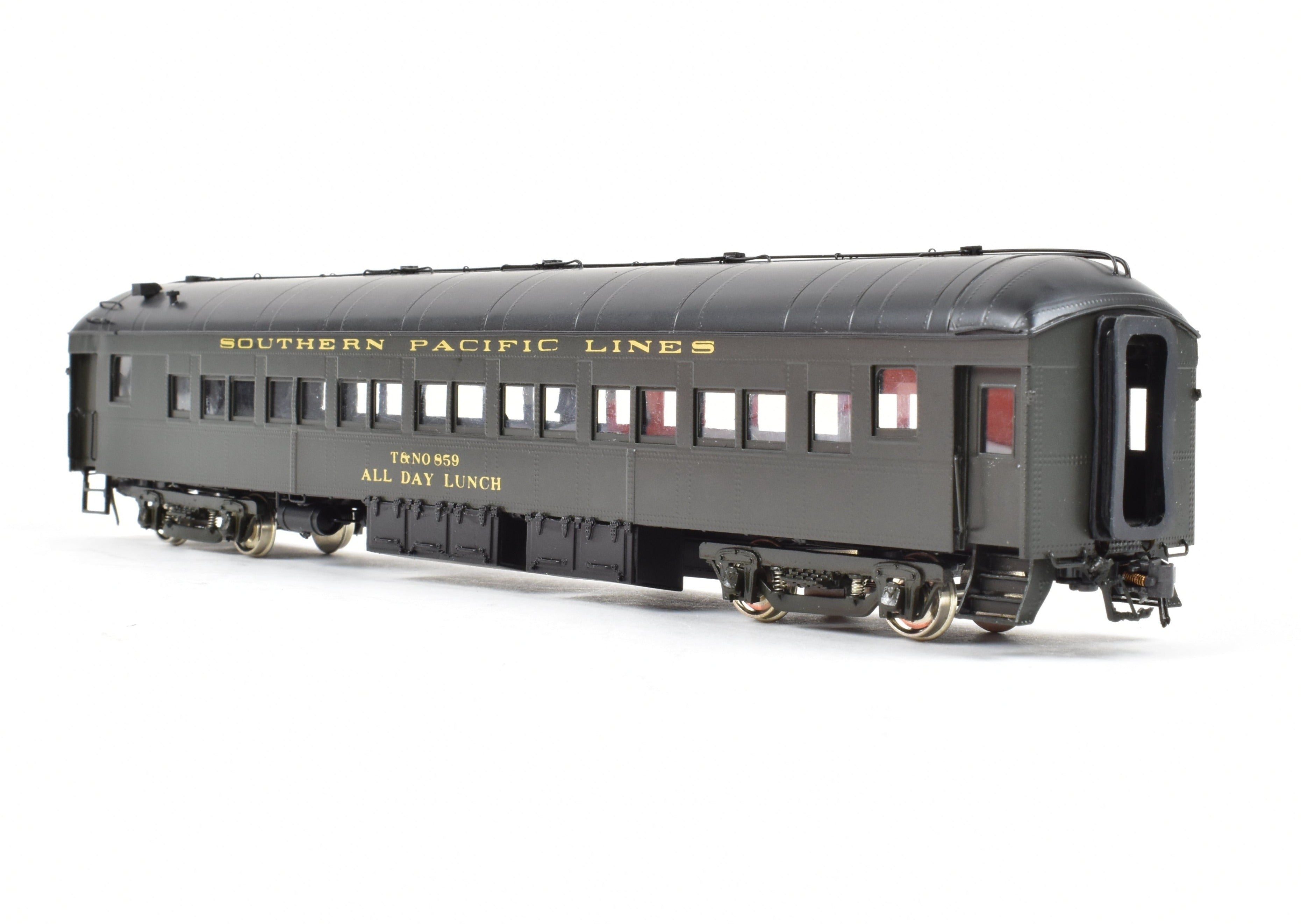 HO Scale Brass Precision Scale Co. 1994 Texas & New Orleans Lunch Car Model
