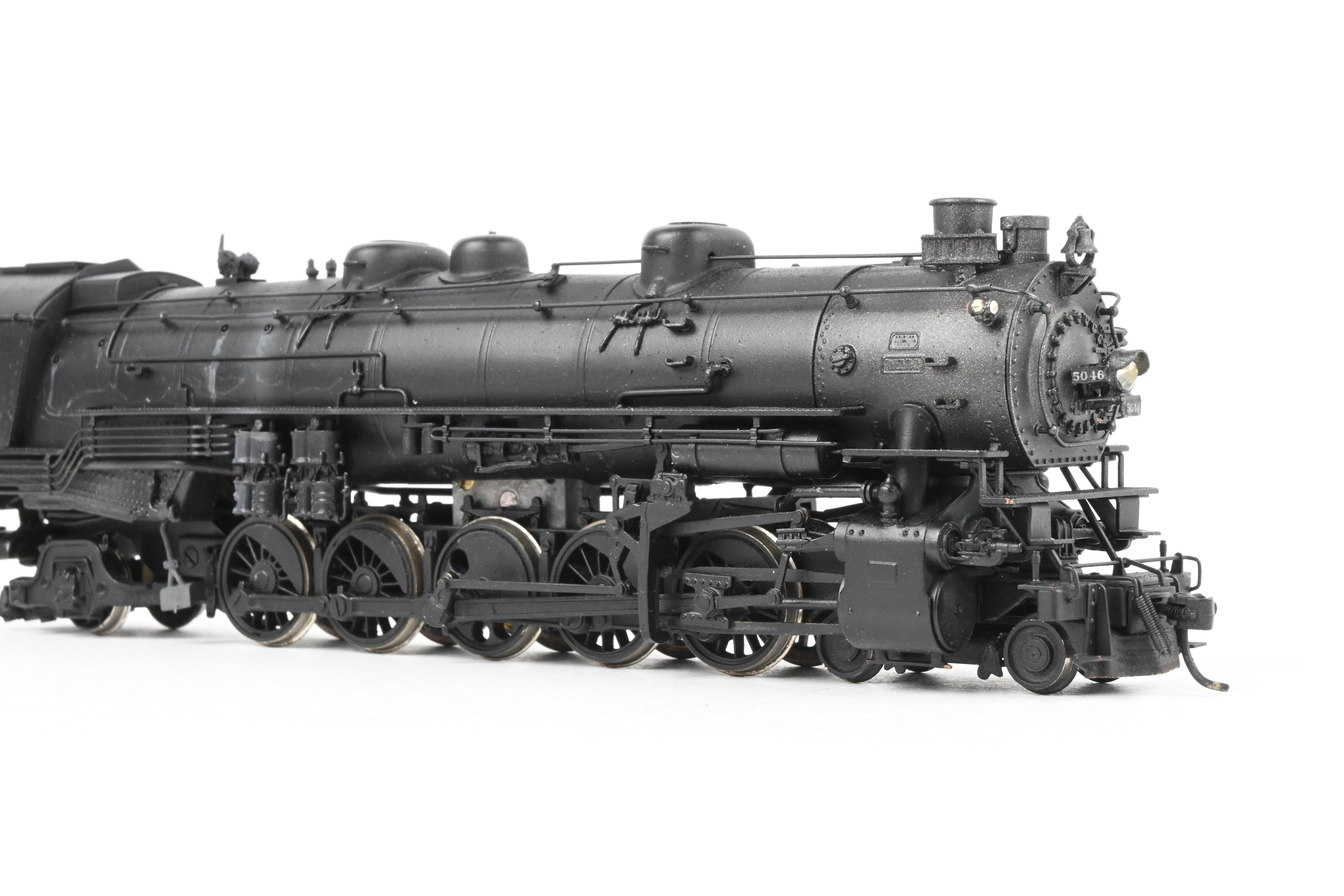 HO Scale Brass Westside SP-1 4-10-2 CP Model #5046 with Heavy Weathering