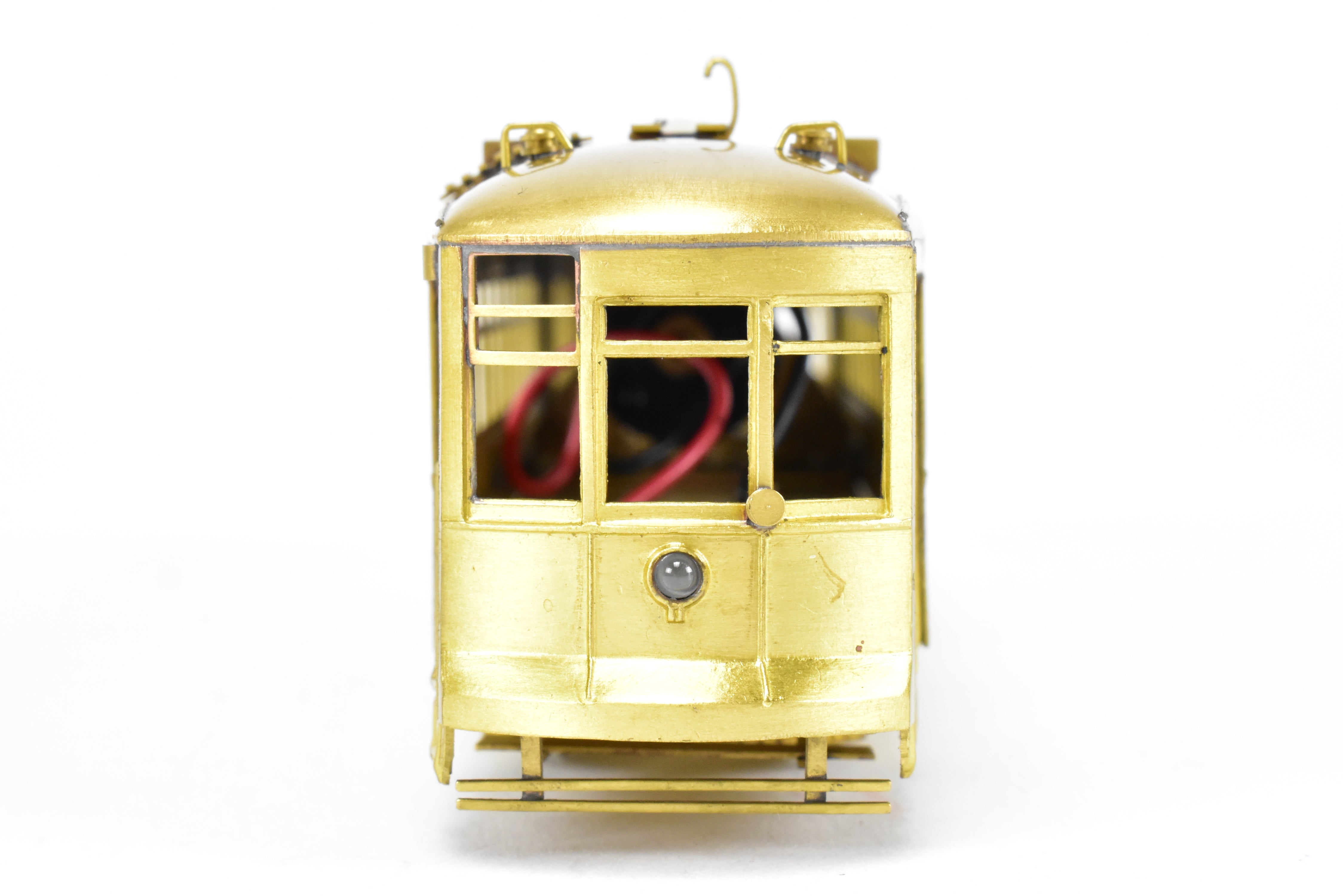 HO Scale Brass Fairfield 345 - 2 CSL Chicago Surface Lines #169 Two - Man City Car