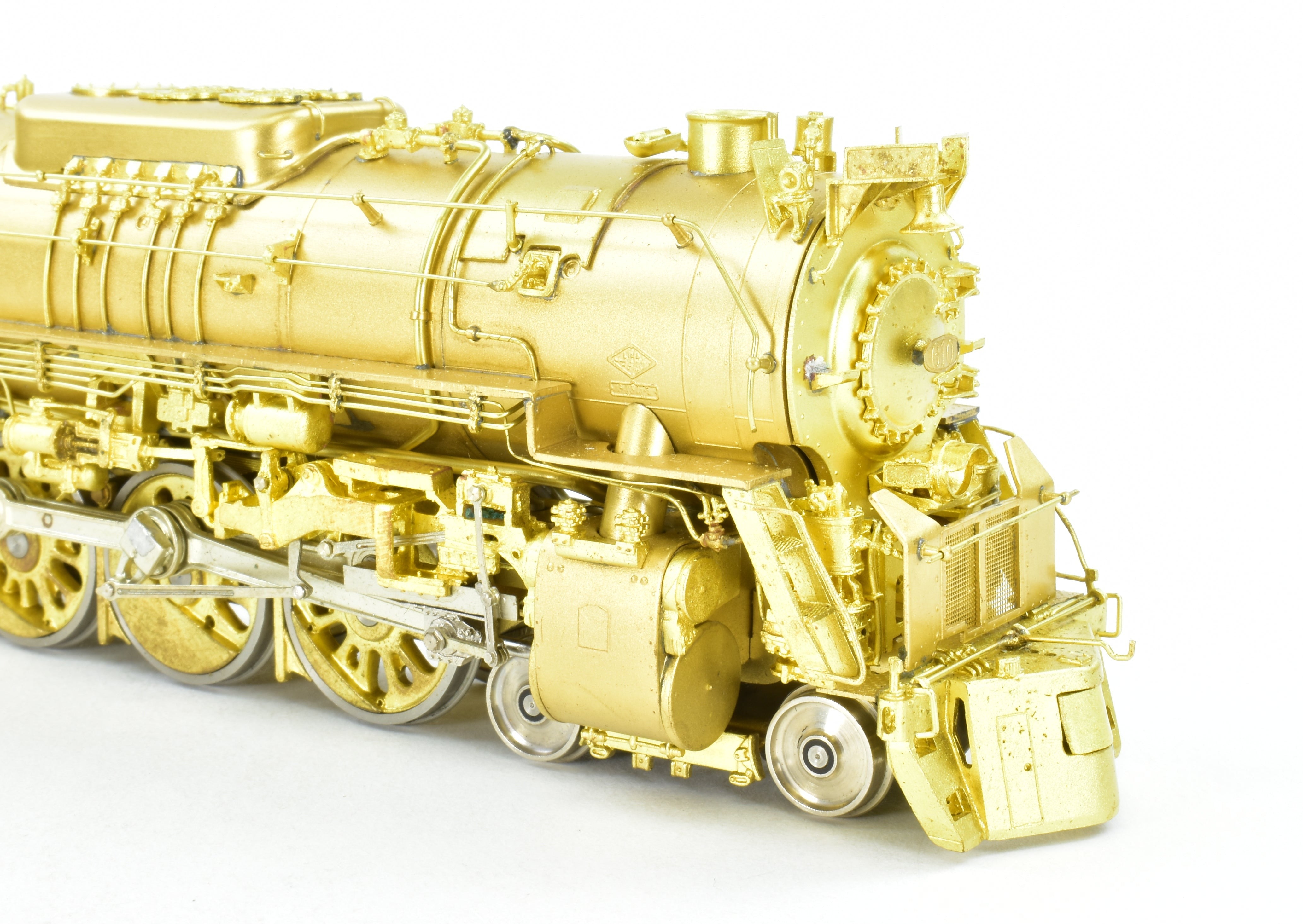 HO Scale Brass Key Imports Chesapeake & Ohio J - 3a 610 Class 4 - 8 - 4 Steam Locomotive Model in Greenbrier Color