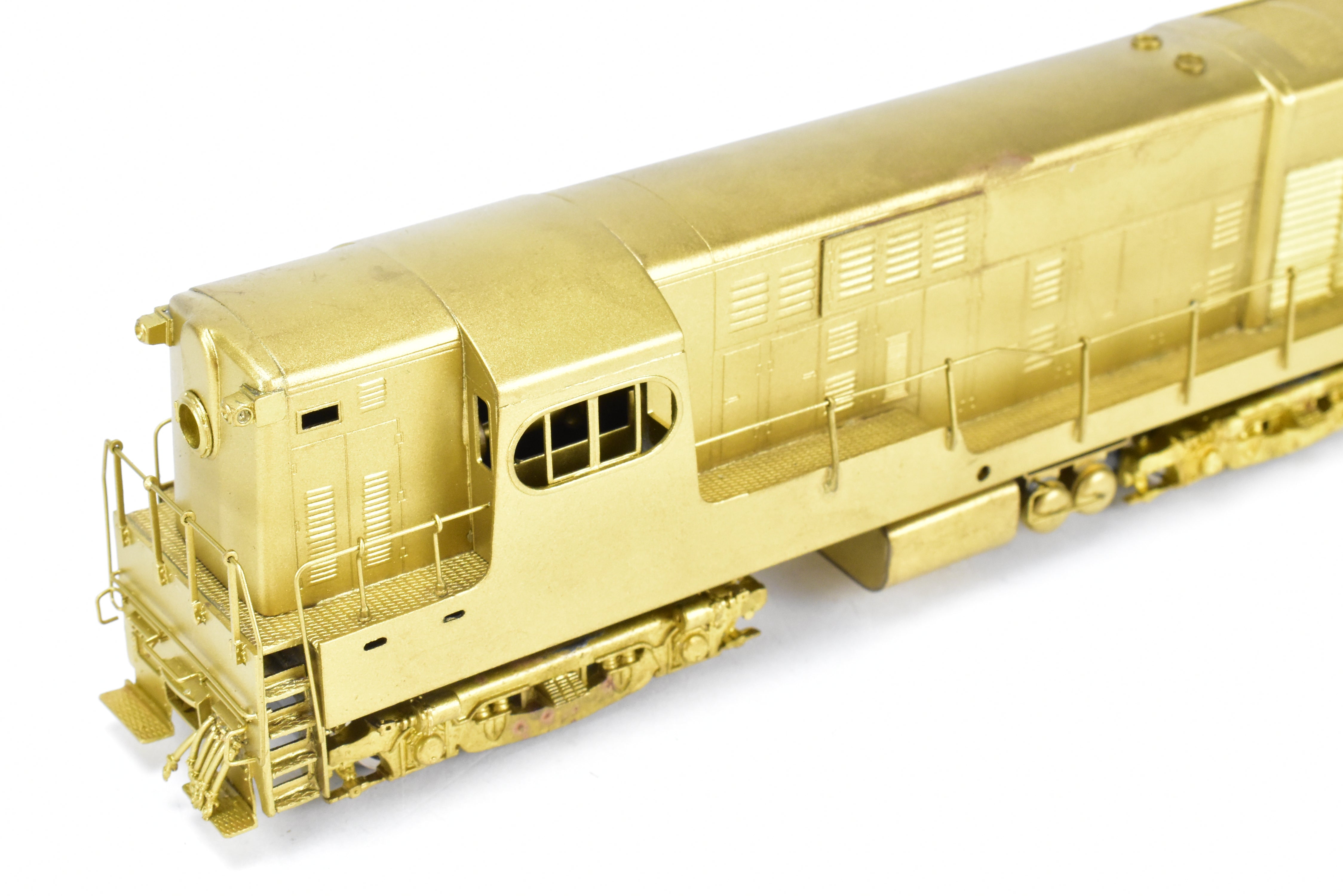 High - Quality HO Scale Brass Model Train Key Imports ATSF - Santa Fe & Various Railroads Fairbanks Morse H - 16 - 44 with Loewy Design