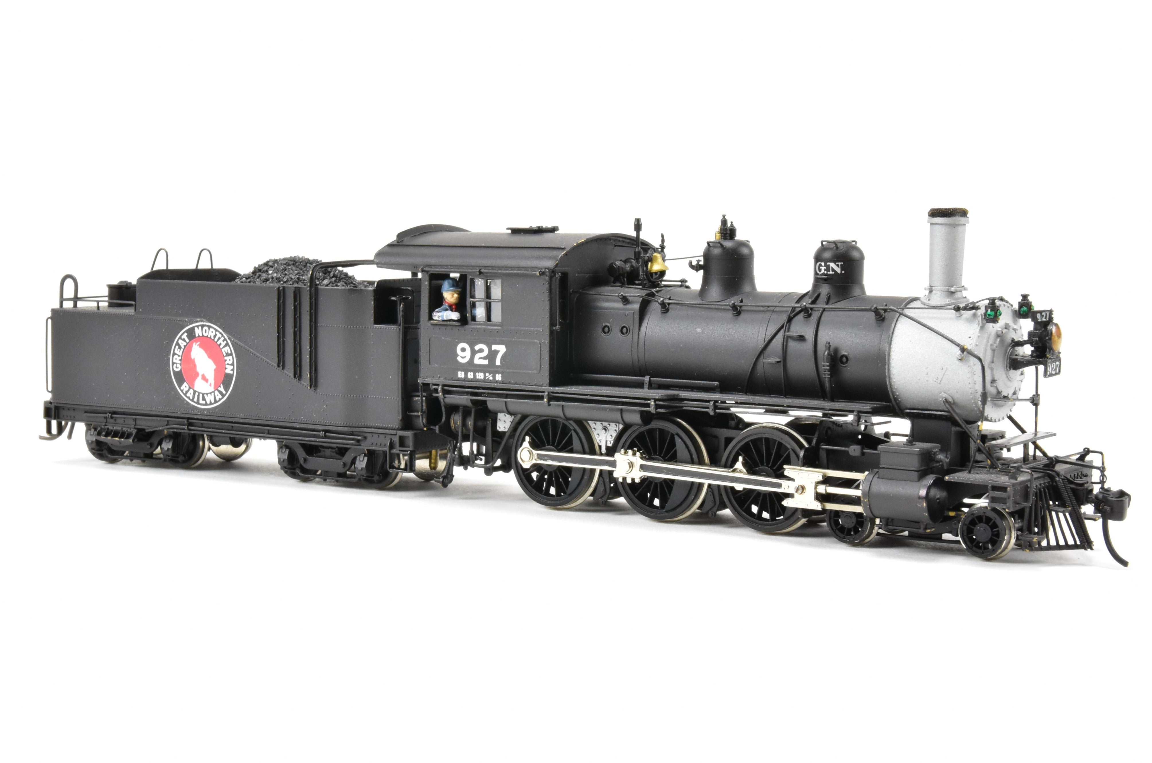 High - Quality HO Scale Brass Pacific Fast Mail (PFM) United Great Northern E - 6 4 - 6 - 0 Ten Wheeler Professionally Painted Model Locomotive #927