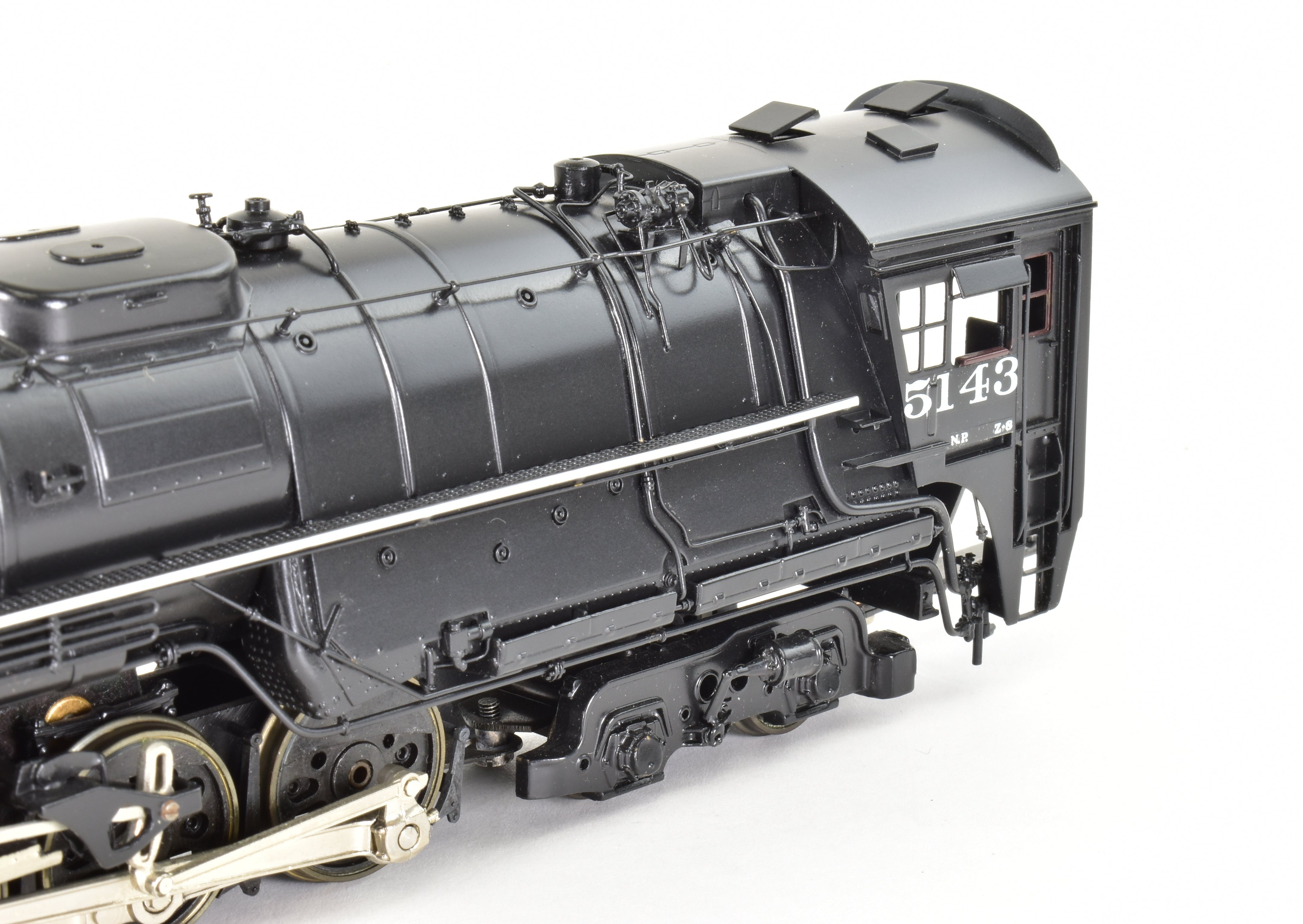 HO Scale Brass Model Train - PFM Northern Pacific Class Z - 8 4 - 6 - 6 - 4 FP from Tenshodo, 1995 Production Run